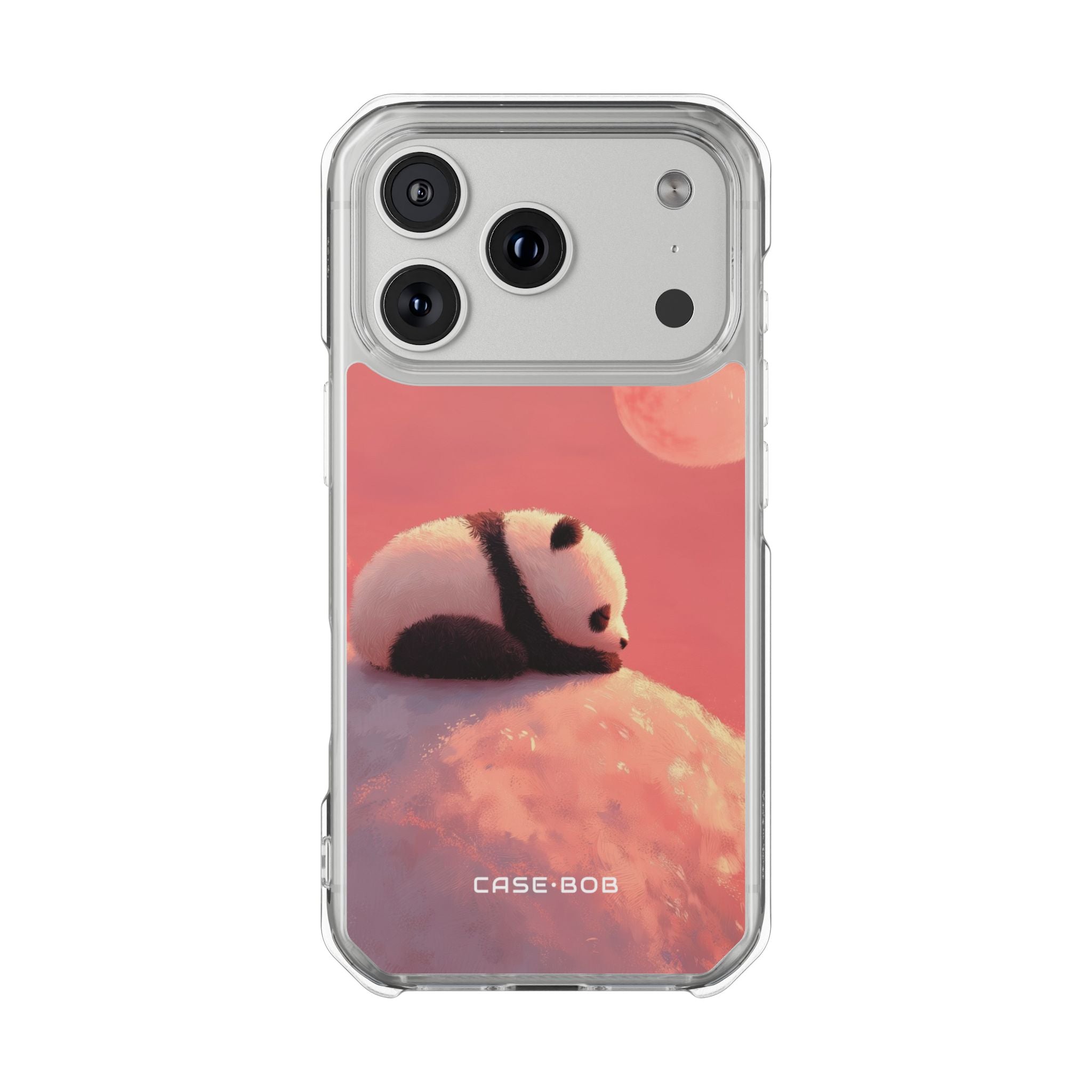 Panda Moonlight iPhone 17 Pro Case - Impact