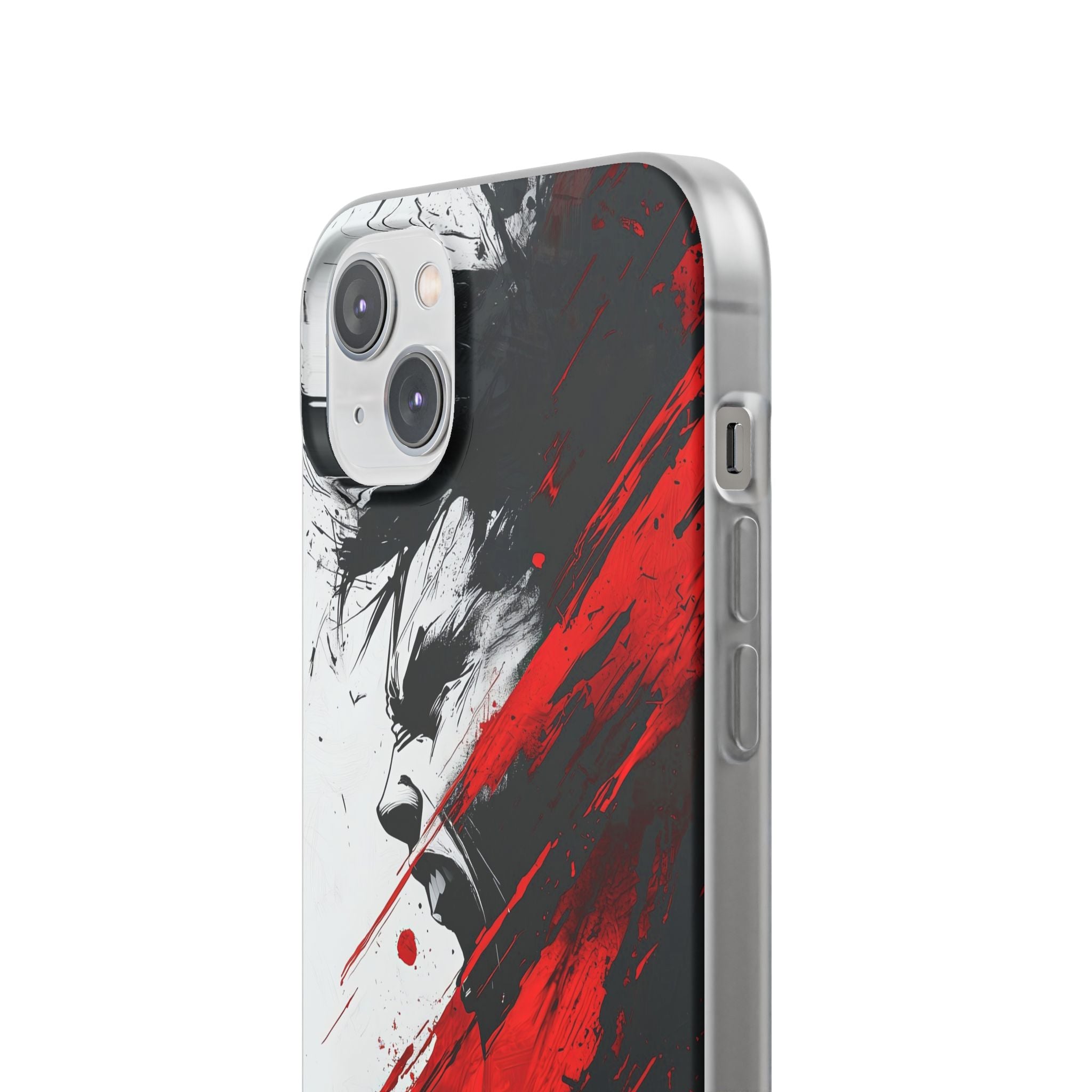 Yelling Profile Burst iPhone 14 Plus Case - Soft