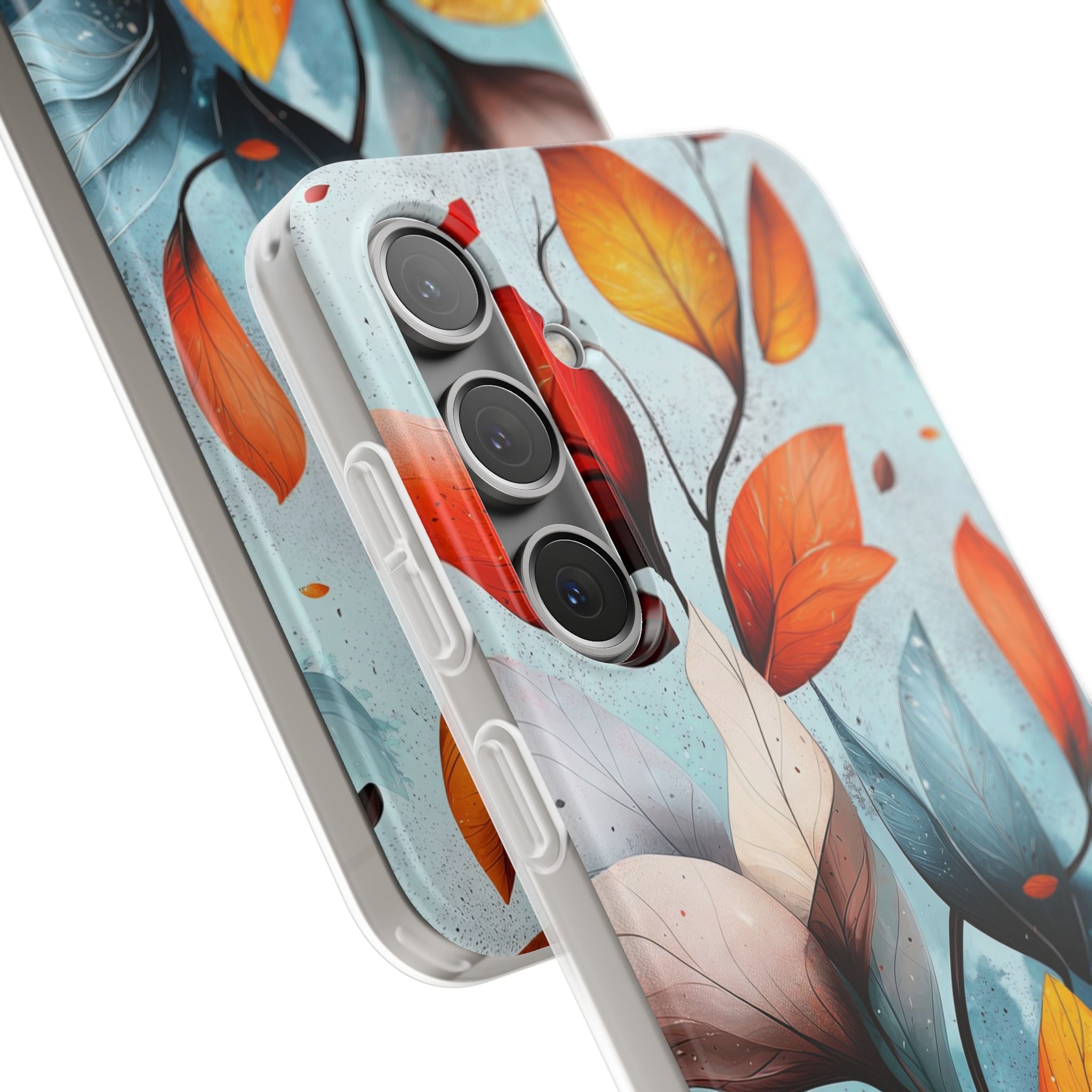 Crimson Veins Samsung S24 Plus Case - Soft