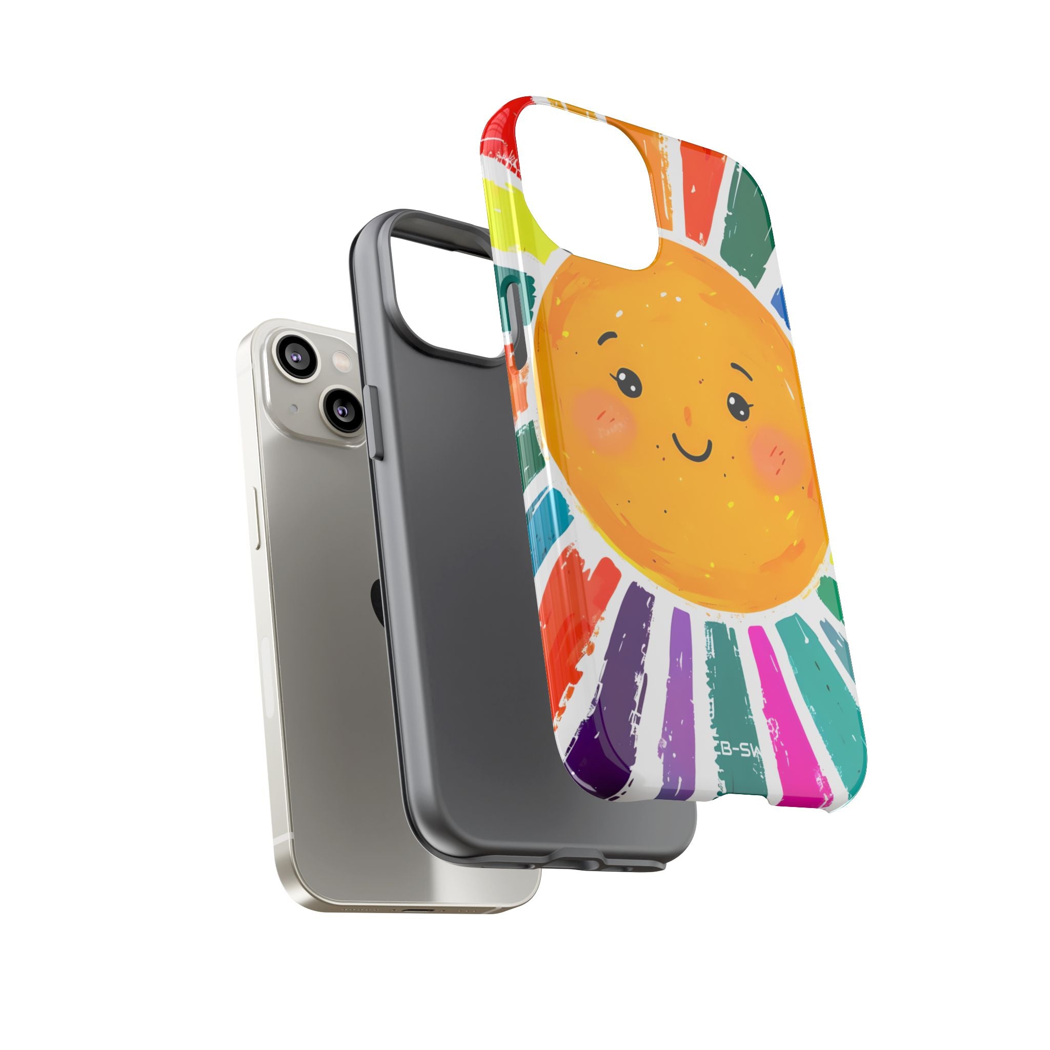 Radiant Smiling Sun - iPhone Case
