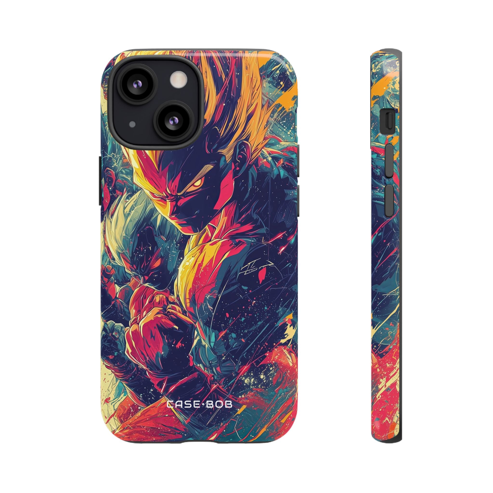 Yellow Fury iPhone 13 Mini Case - Tough