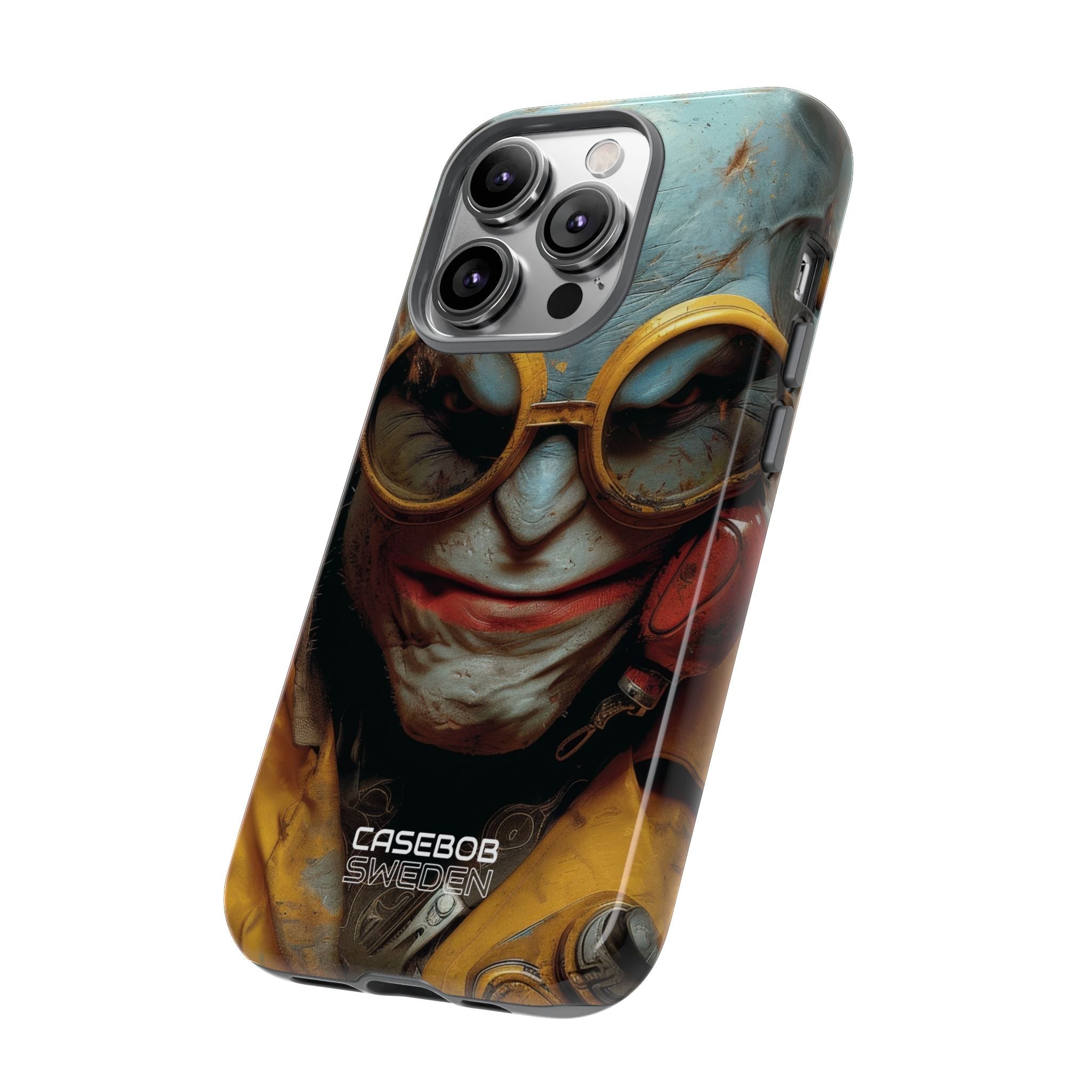 Steampunk Masked Adventurer iPhone 14 - Tough