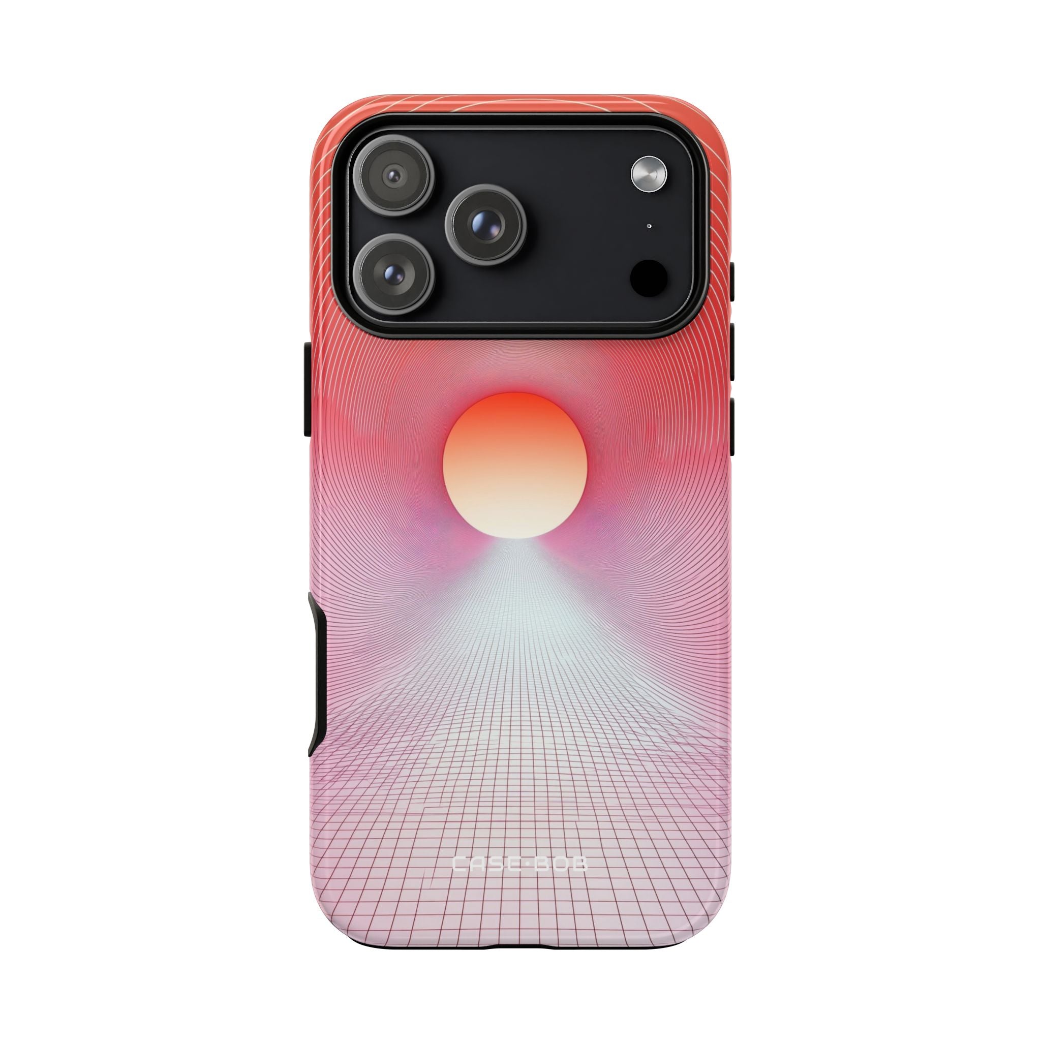 Orange Portal iPhone 17 Pro Max Case - Tough