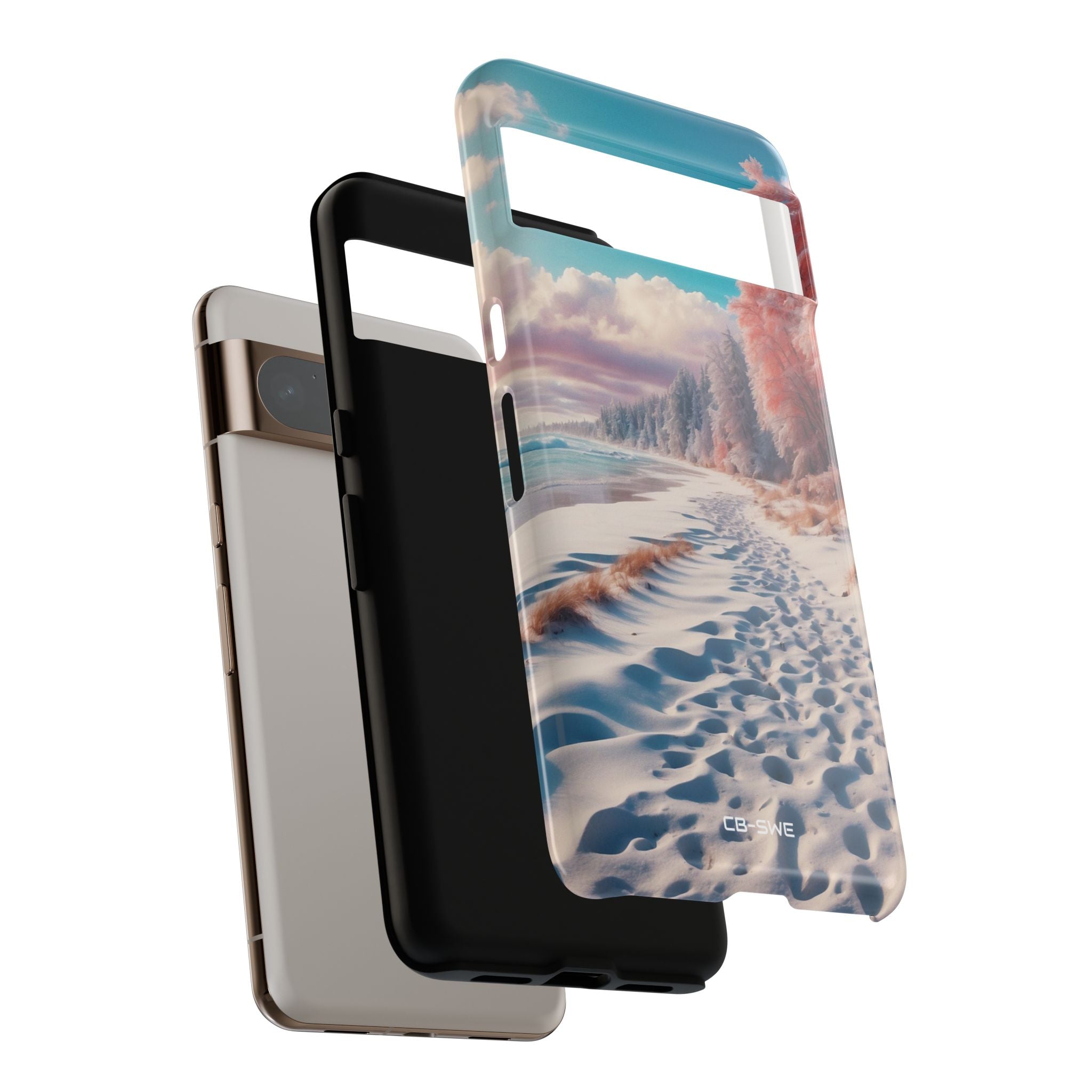 Shadows Embrace Waves - Google Pixel Case