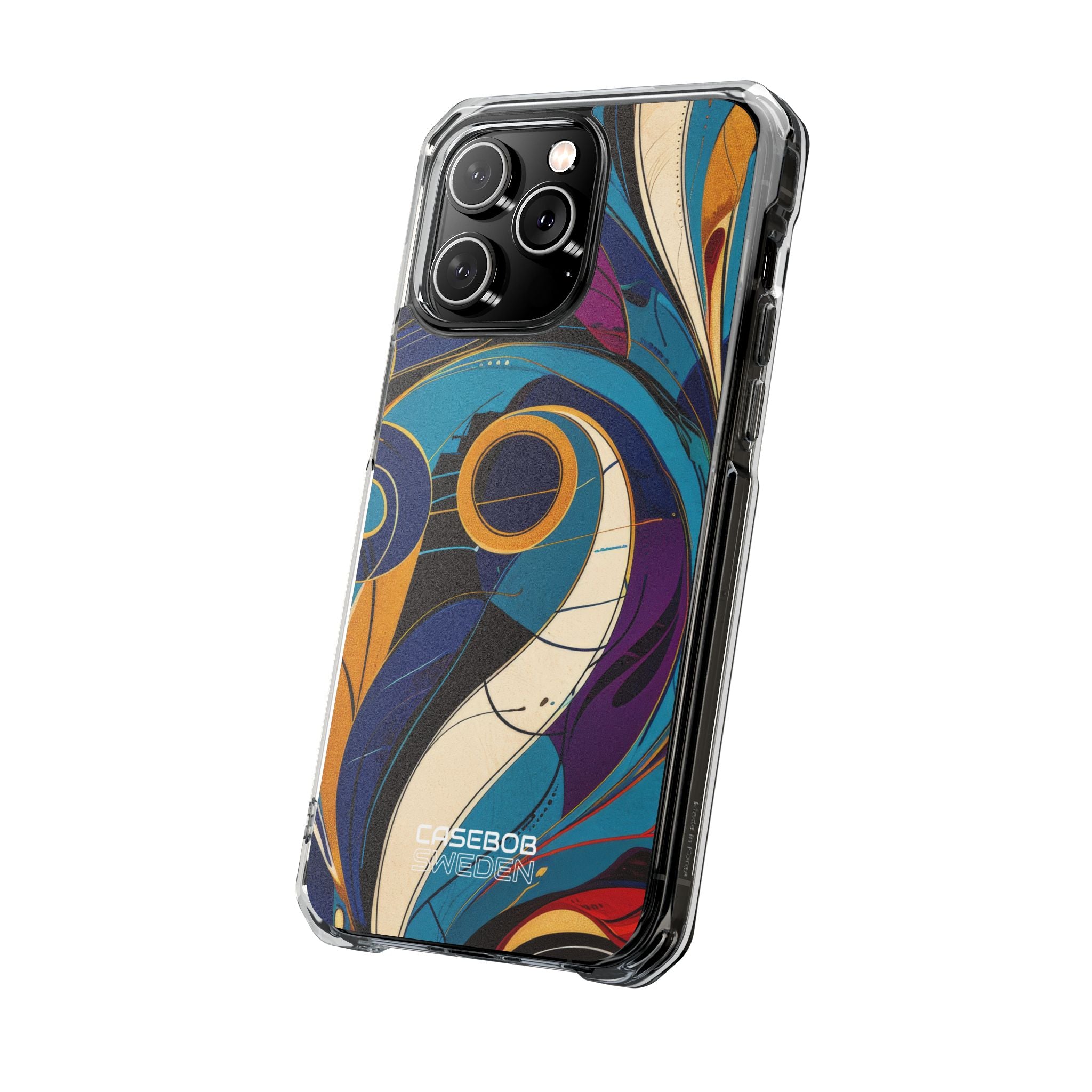 Swirling Copper Dreams iPhone 14 - Impact Clear+