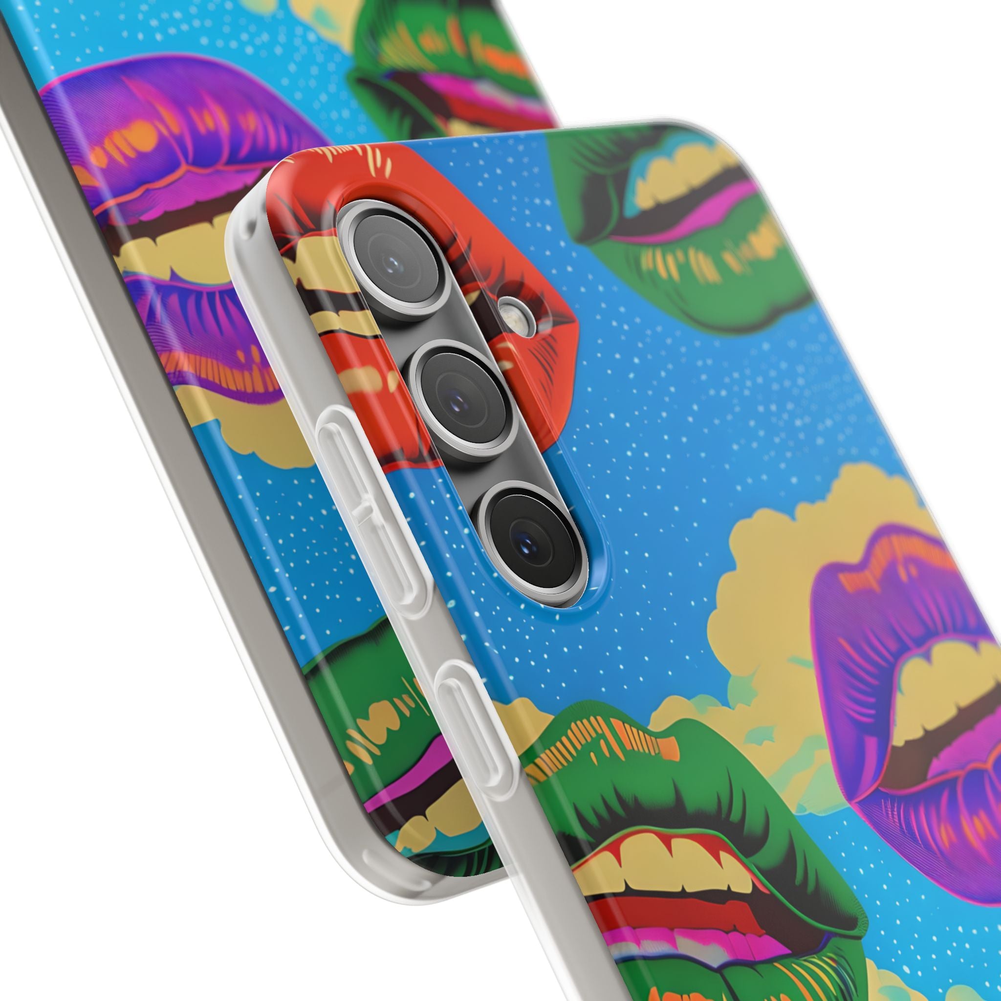 Colorful Lipscape Samsung S24 Plus Case - Soft