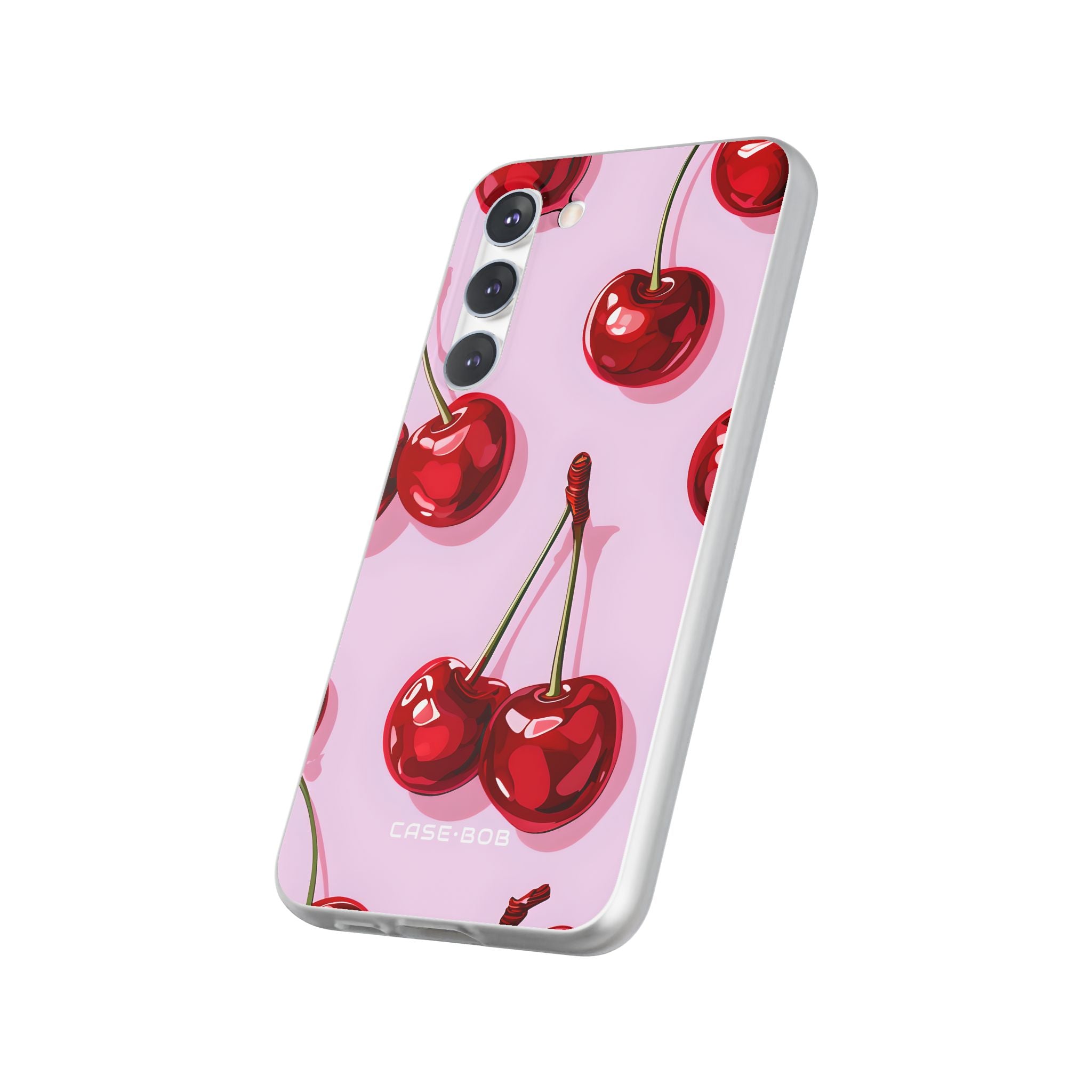Glossy Cherry Burst Samsung S23 Plus Case - Soft