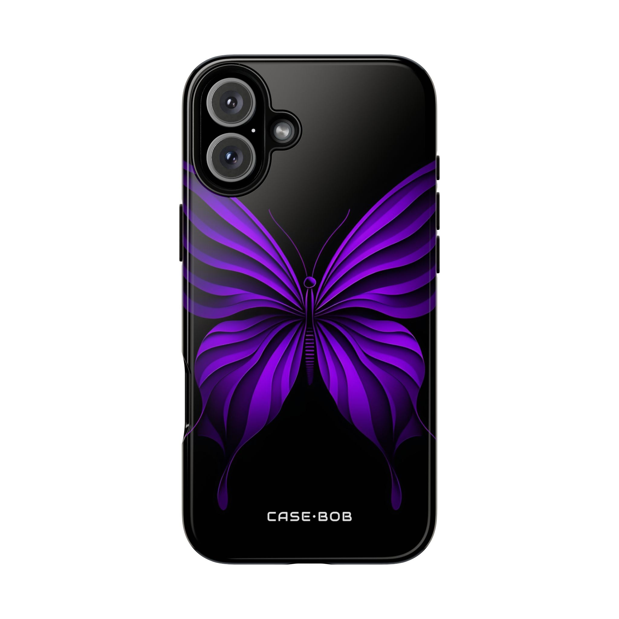 Violet Butterfly iPhone 16 Plus Case - Tough