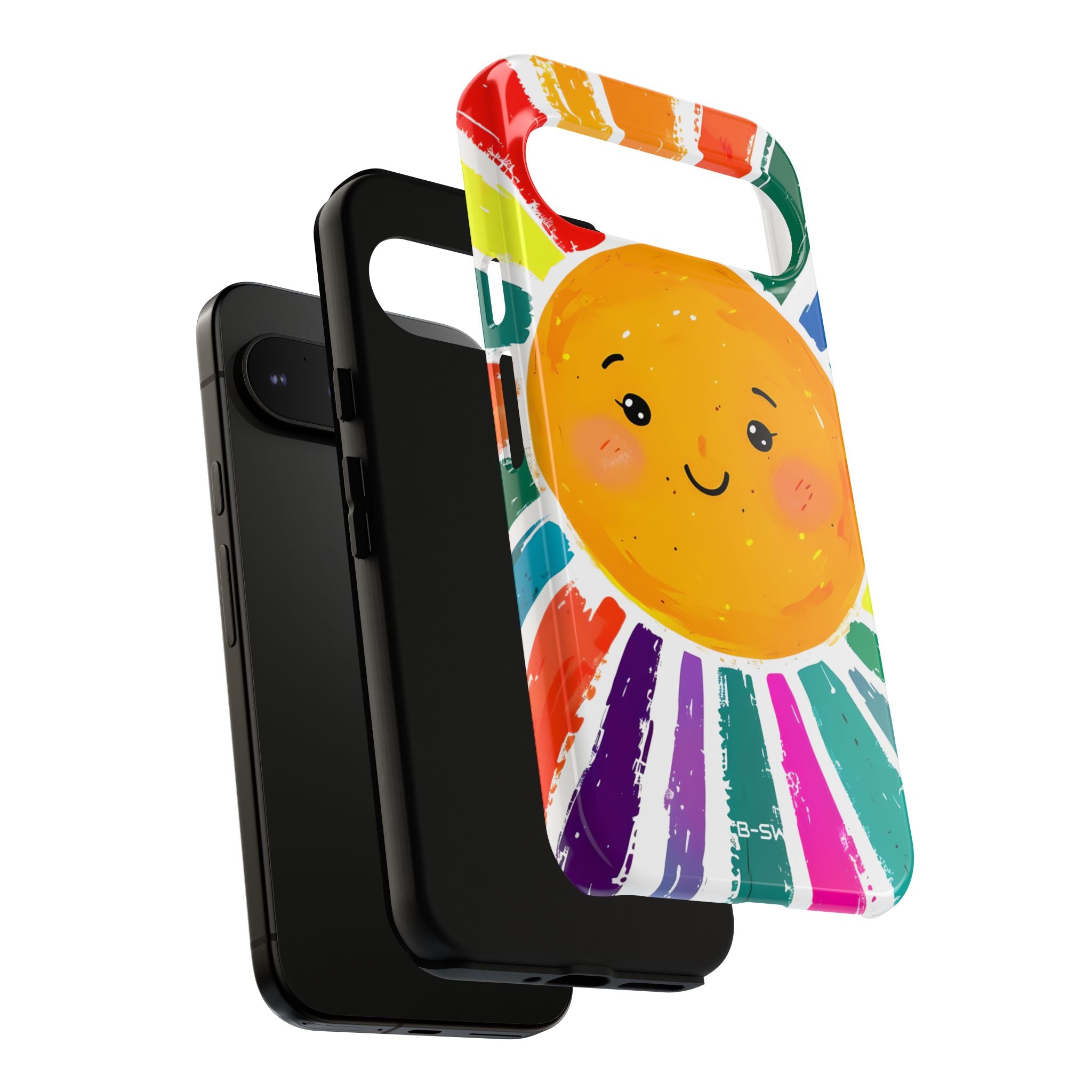 Radiant Smiling Sun - Google Pixel Case