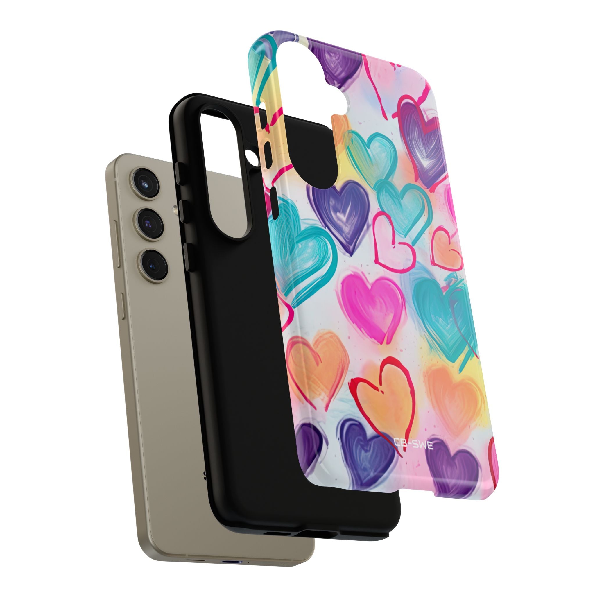 Hearts Dance Playfully - Samsung Case