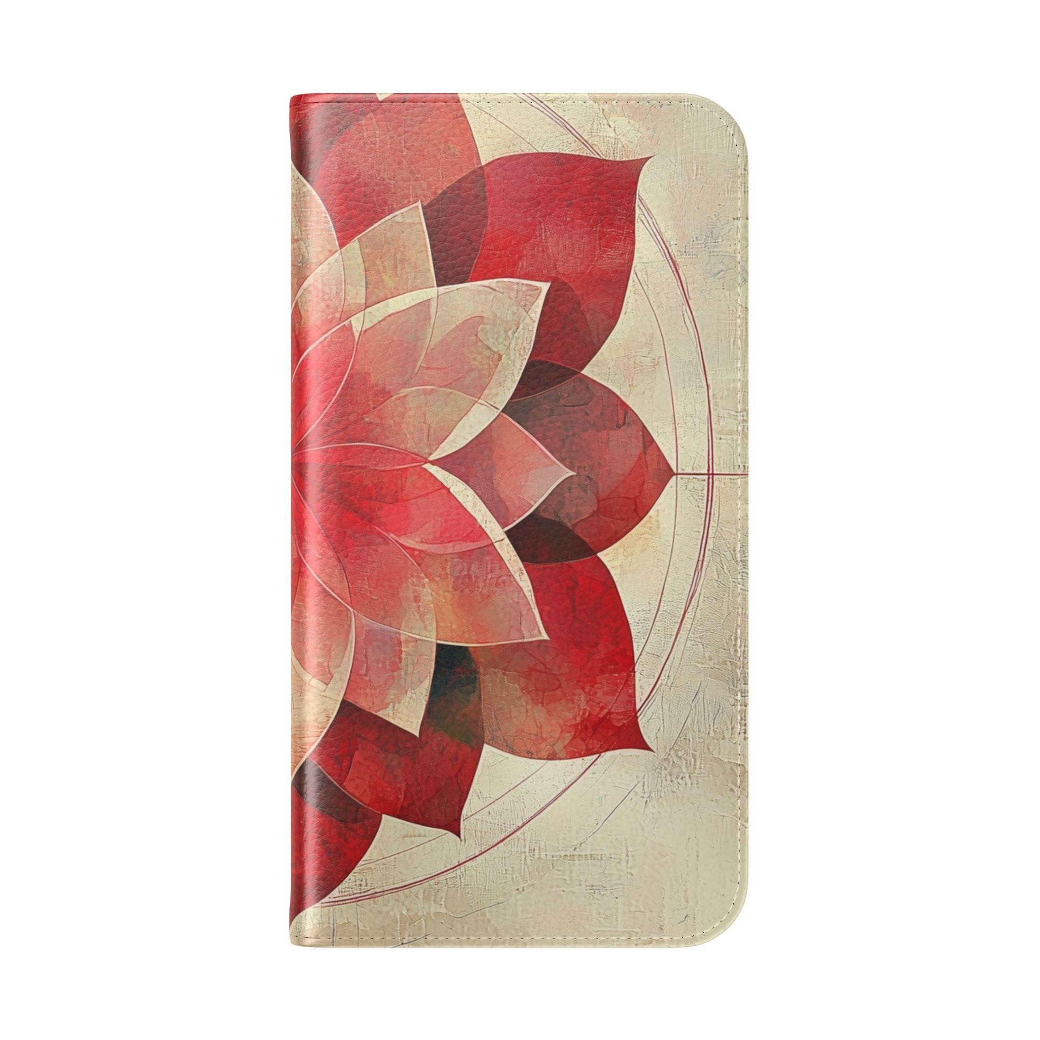 Crimson Bloom - iPhone 16 Max Case - Wallet