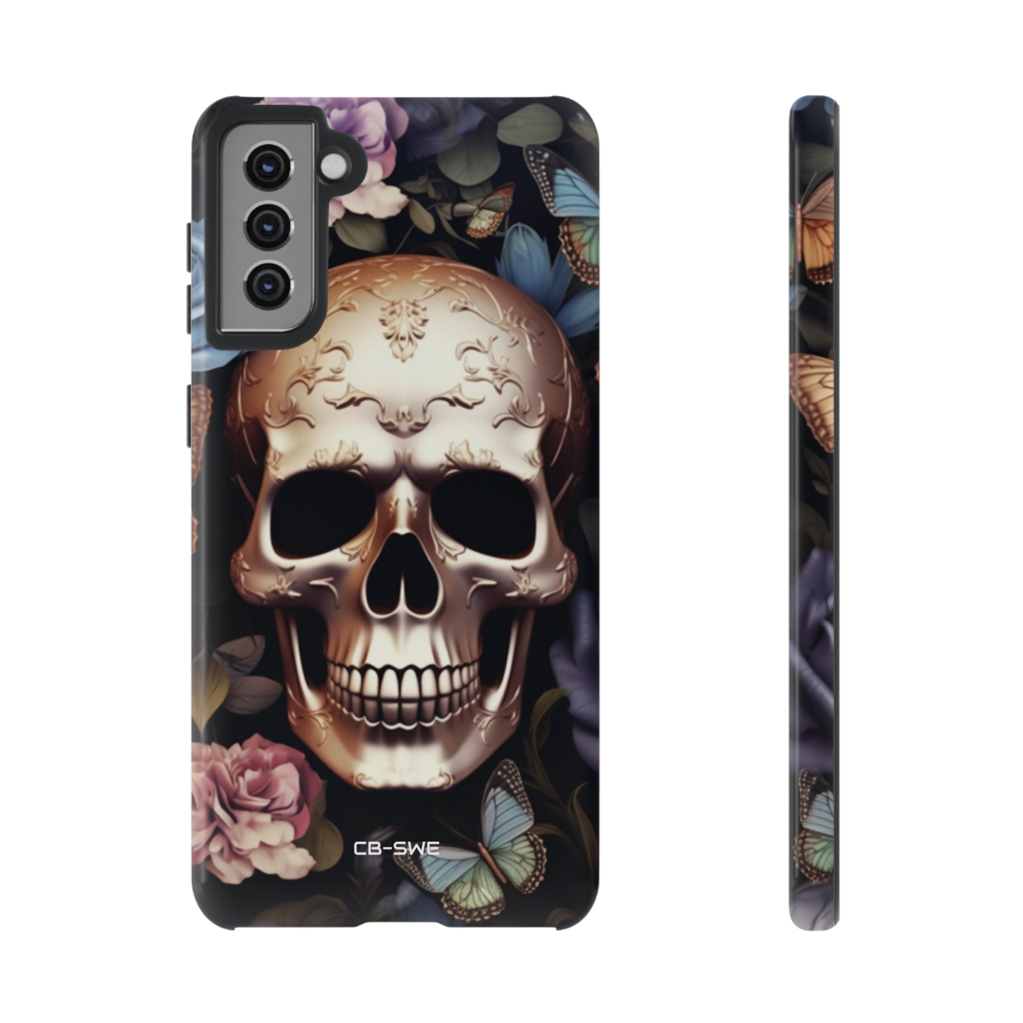 Skull Among Blossoms - Samsung Case