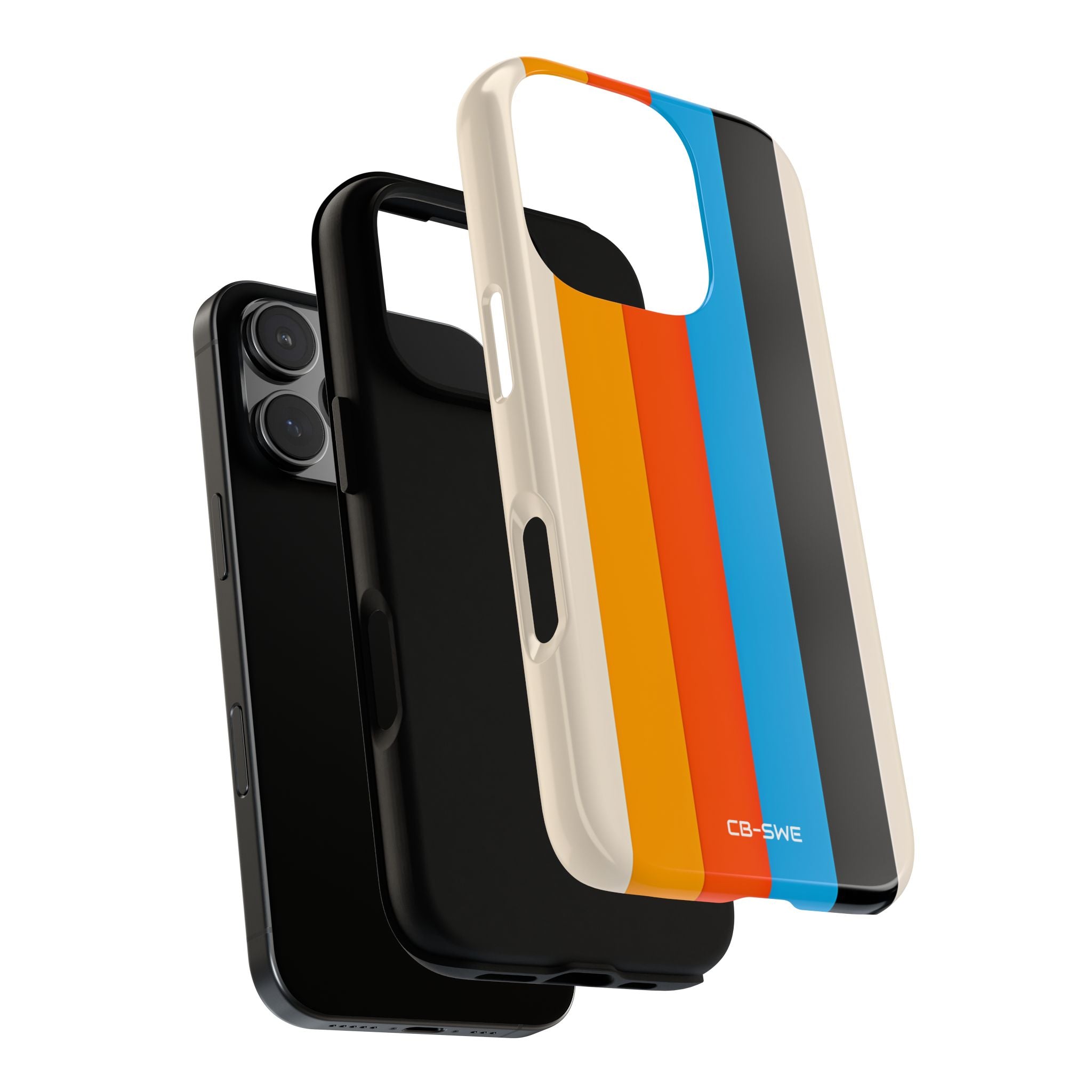Colorful Harmony Stripes - iPhone Case