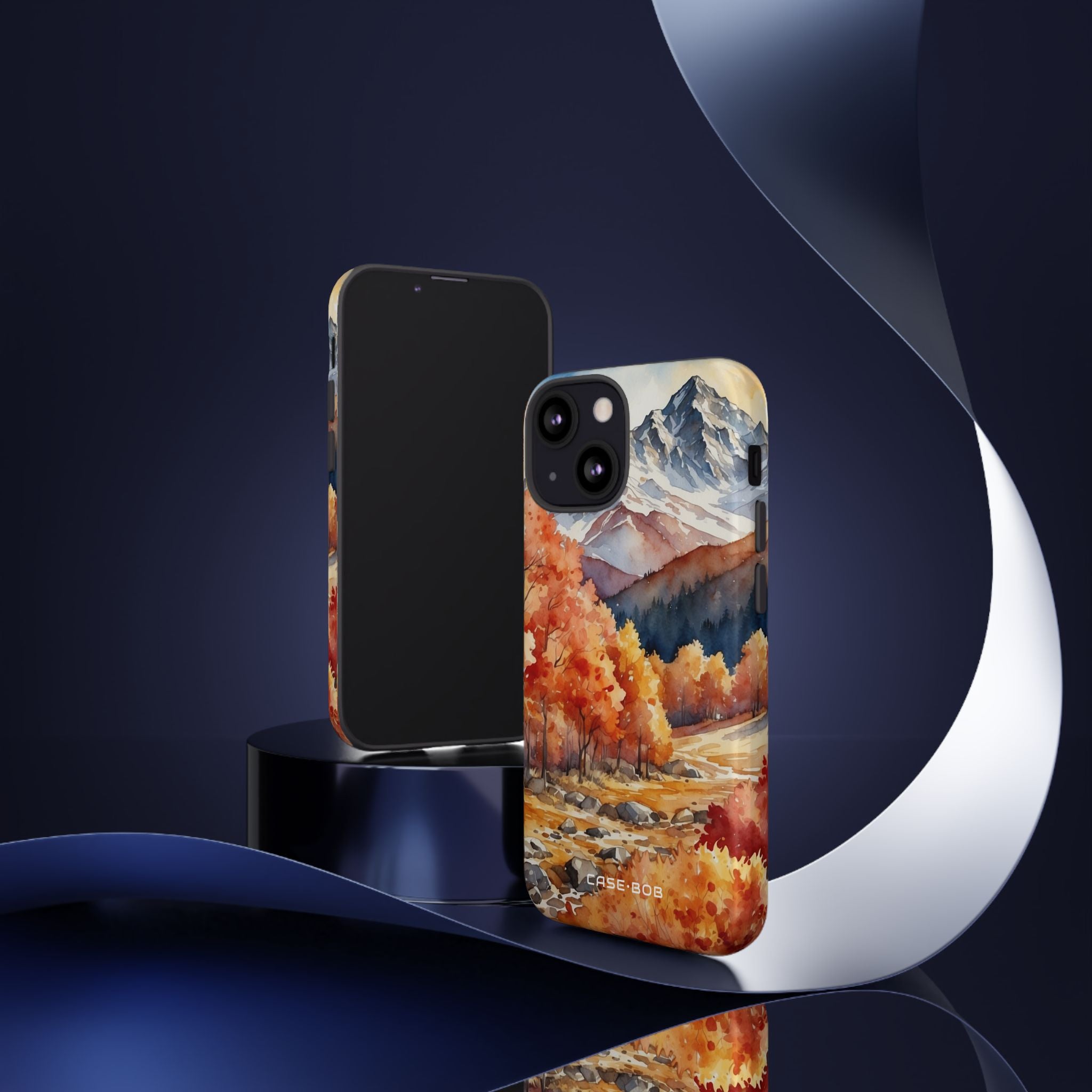 Snowcapped Radiance iPhone 13 Mini Case - Tough