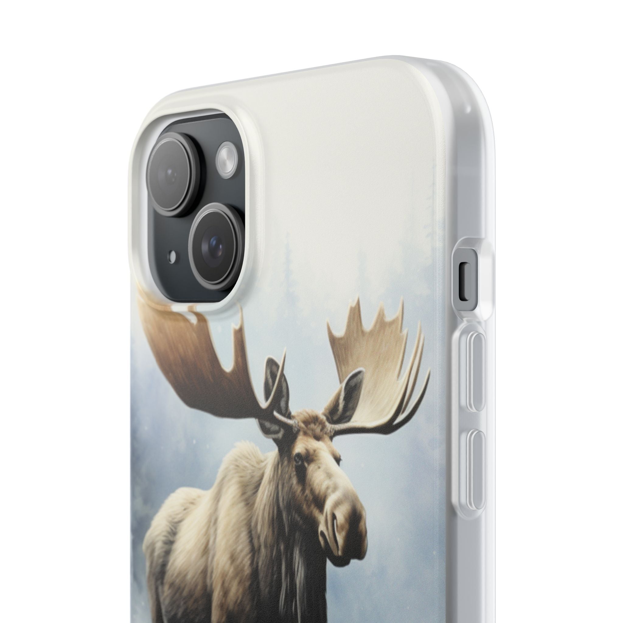 Moose Reflection iPhone 15 Plus Case - Soft