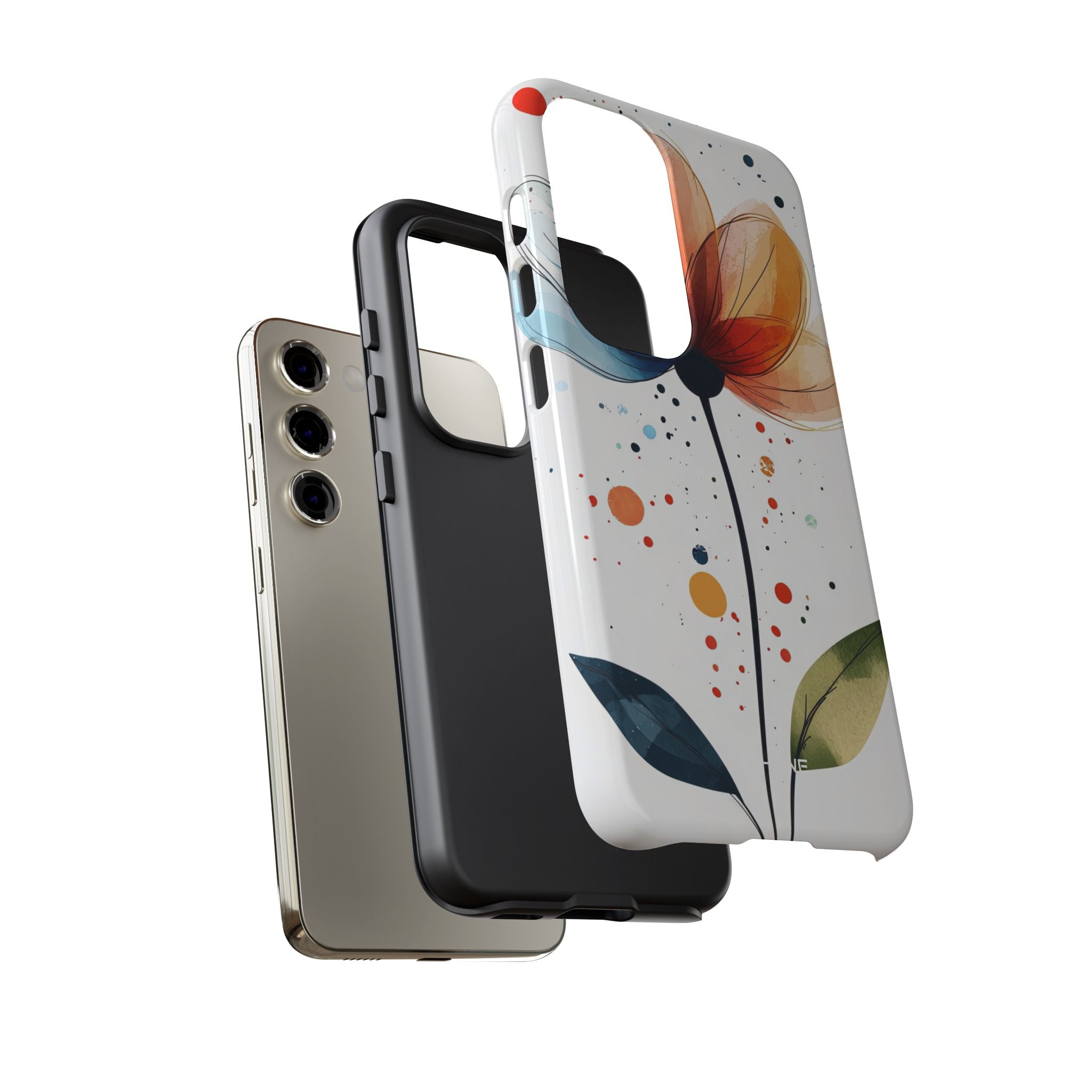 Vibrant Floral Blooms - Samsung Case