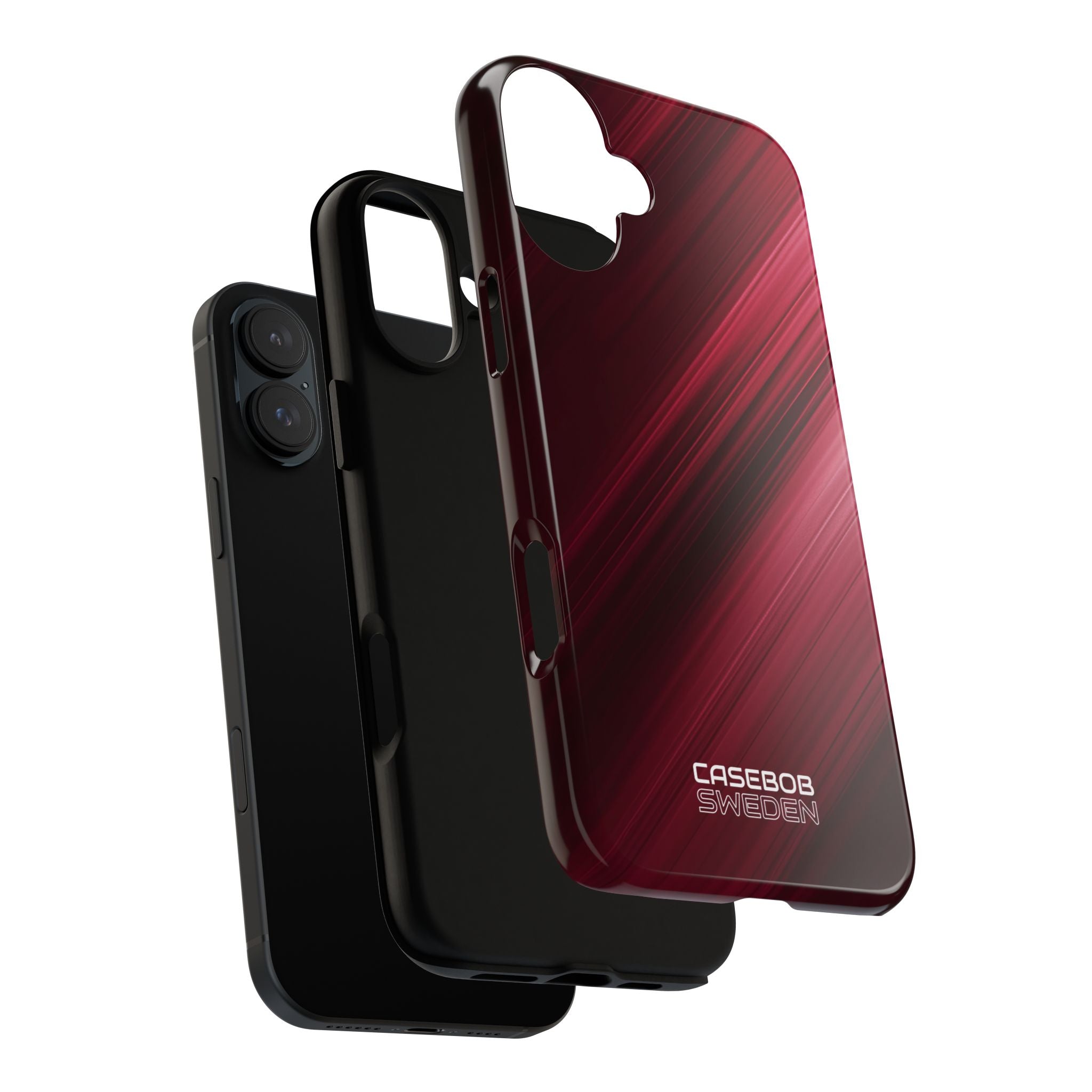 Crimson Drift Motion iPhone 16 - Tough
