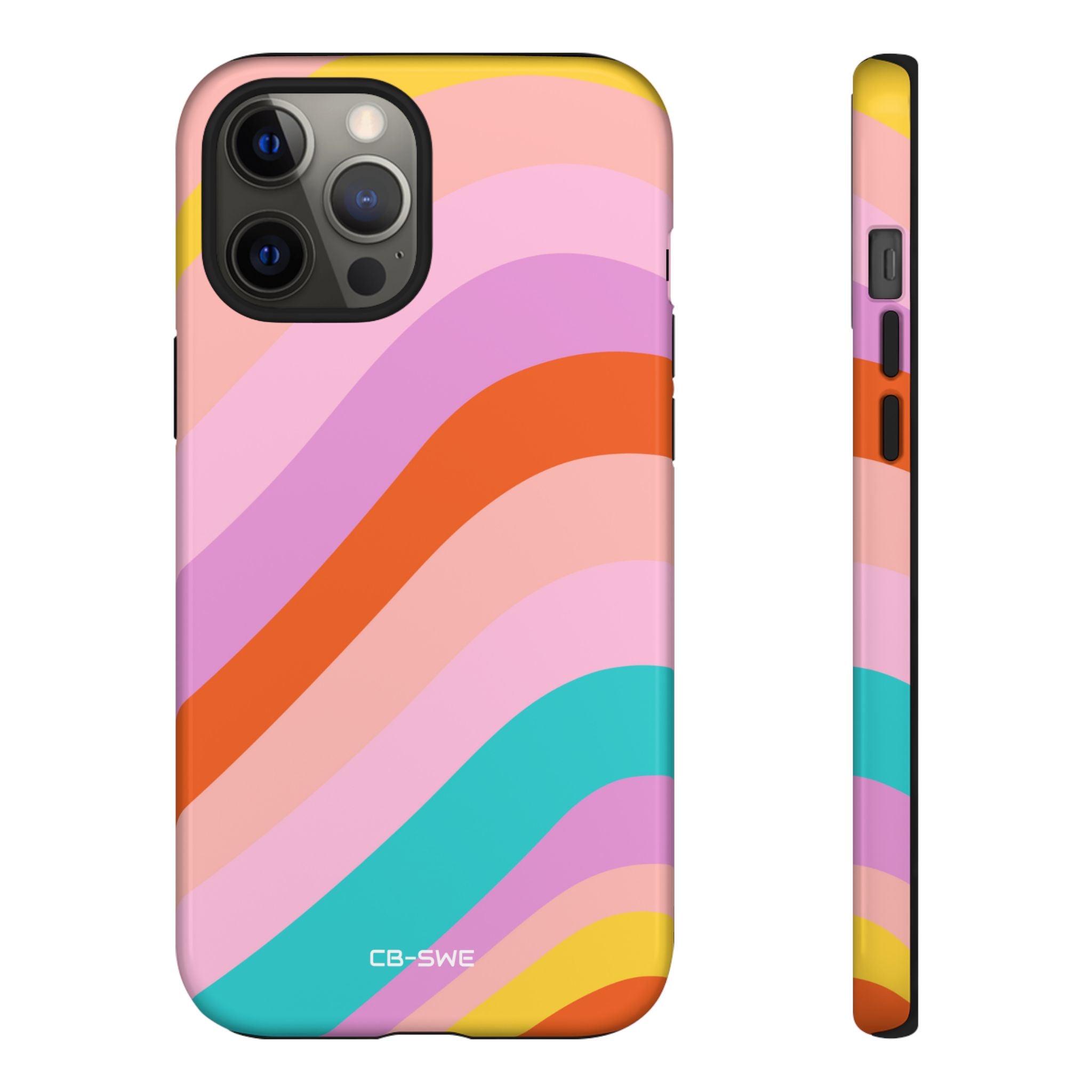 Fluid Color Waves - iPhone Case