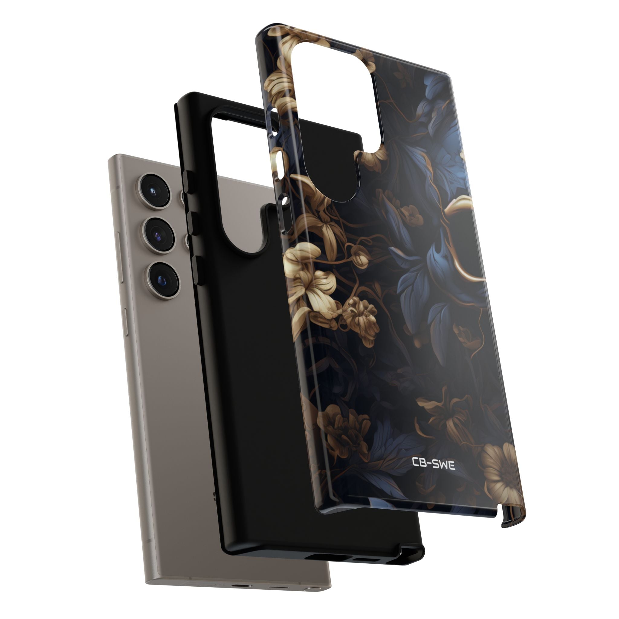 Gothic Floral Skull - Samsung Case