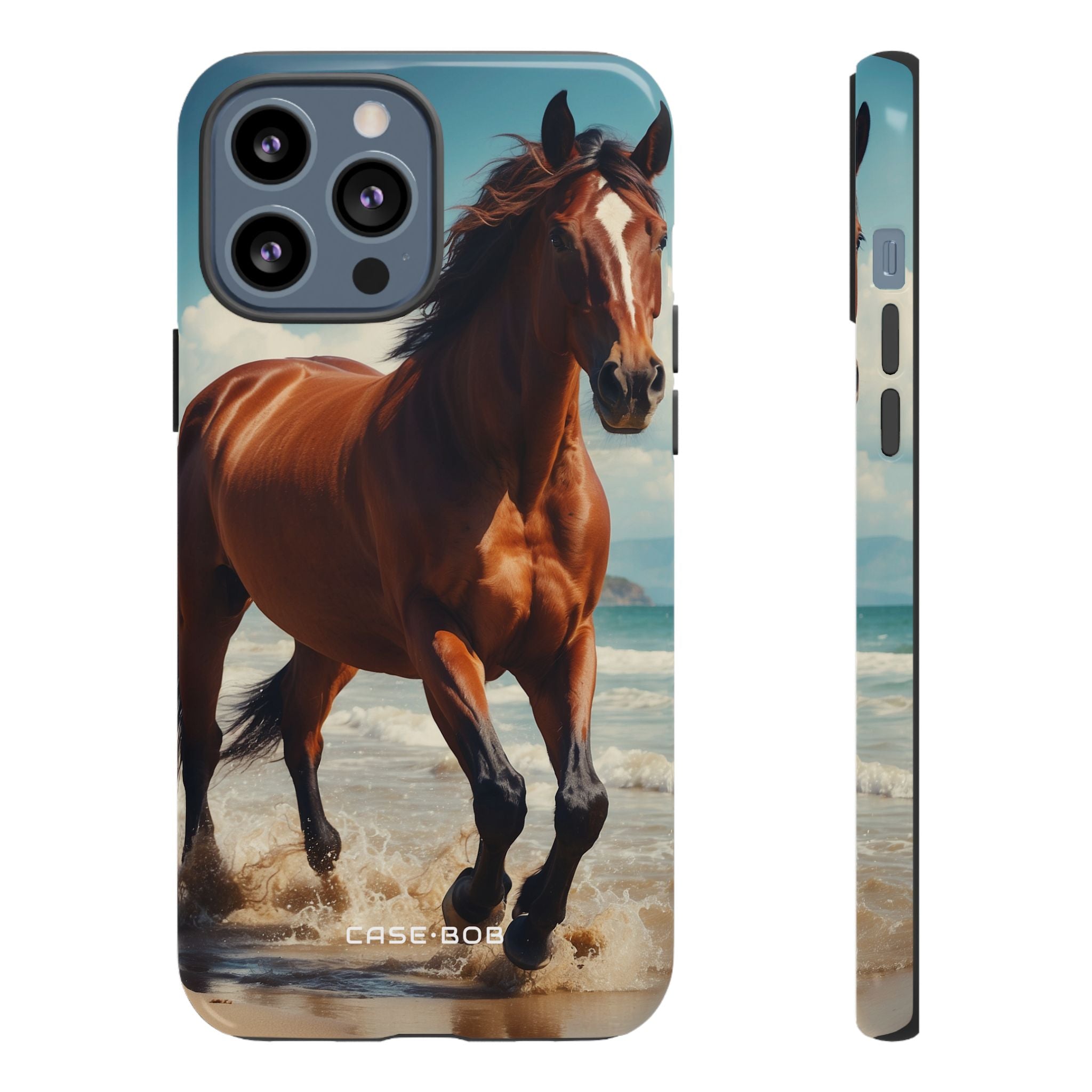 Blazing Horse iPhone 13 Pro Max Case - Tough