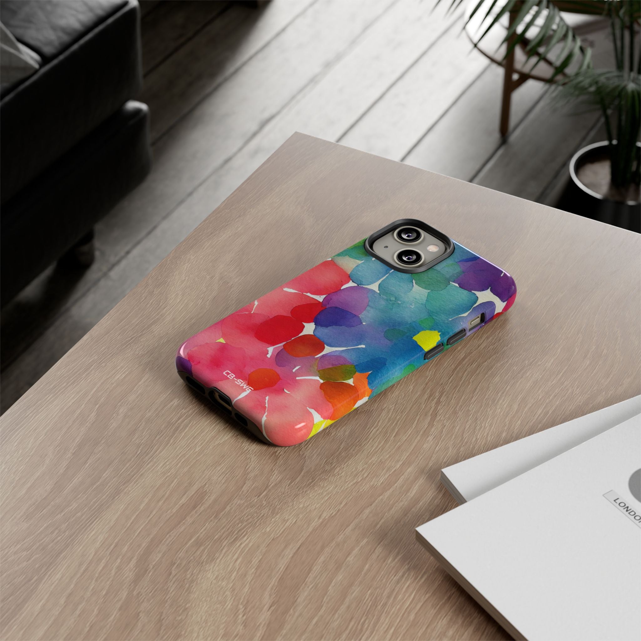 Fluid Color Petals - iPhone Case