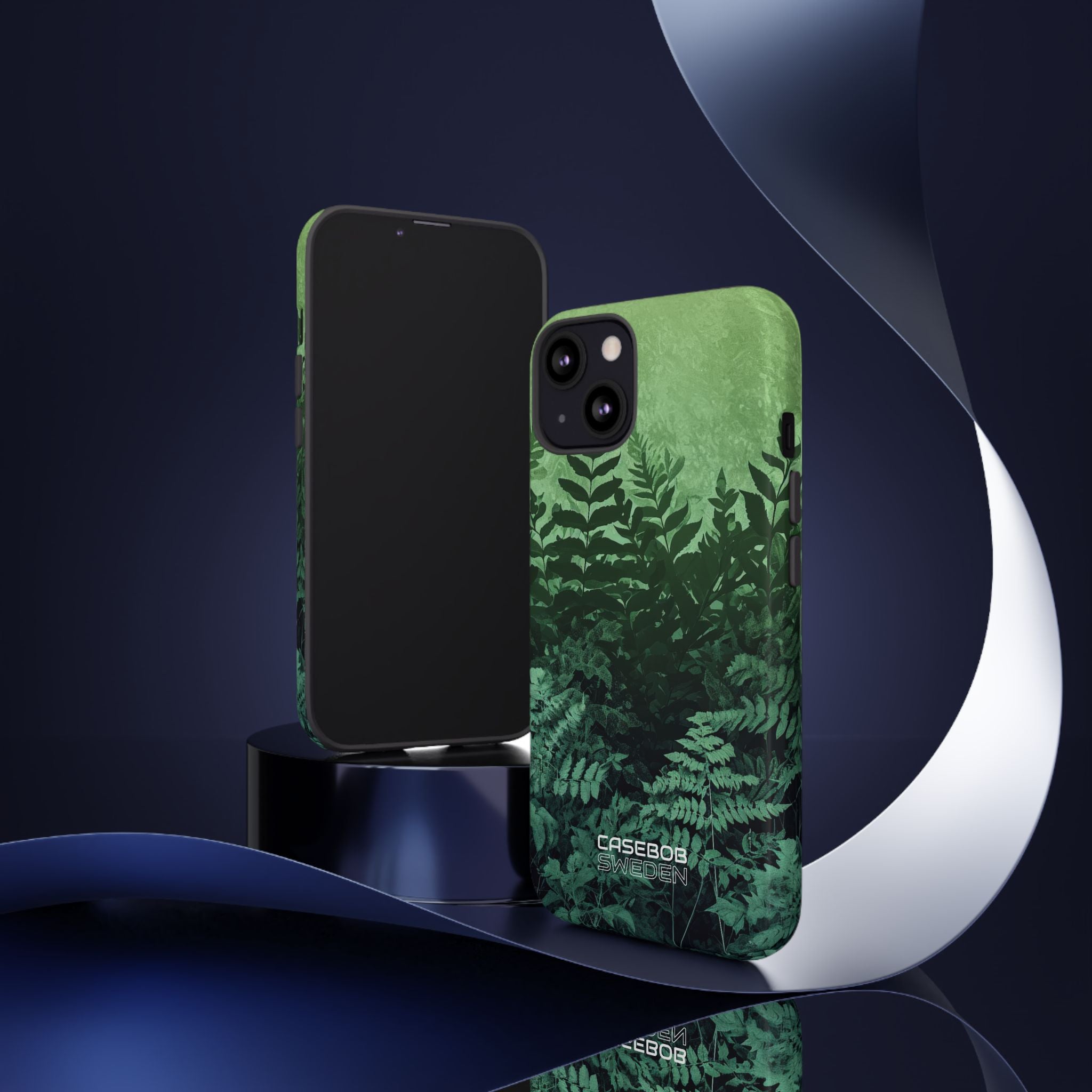 Verdant Fern Silhouettes iPhone 13 - Tough