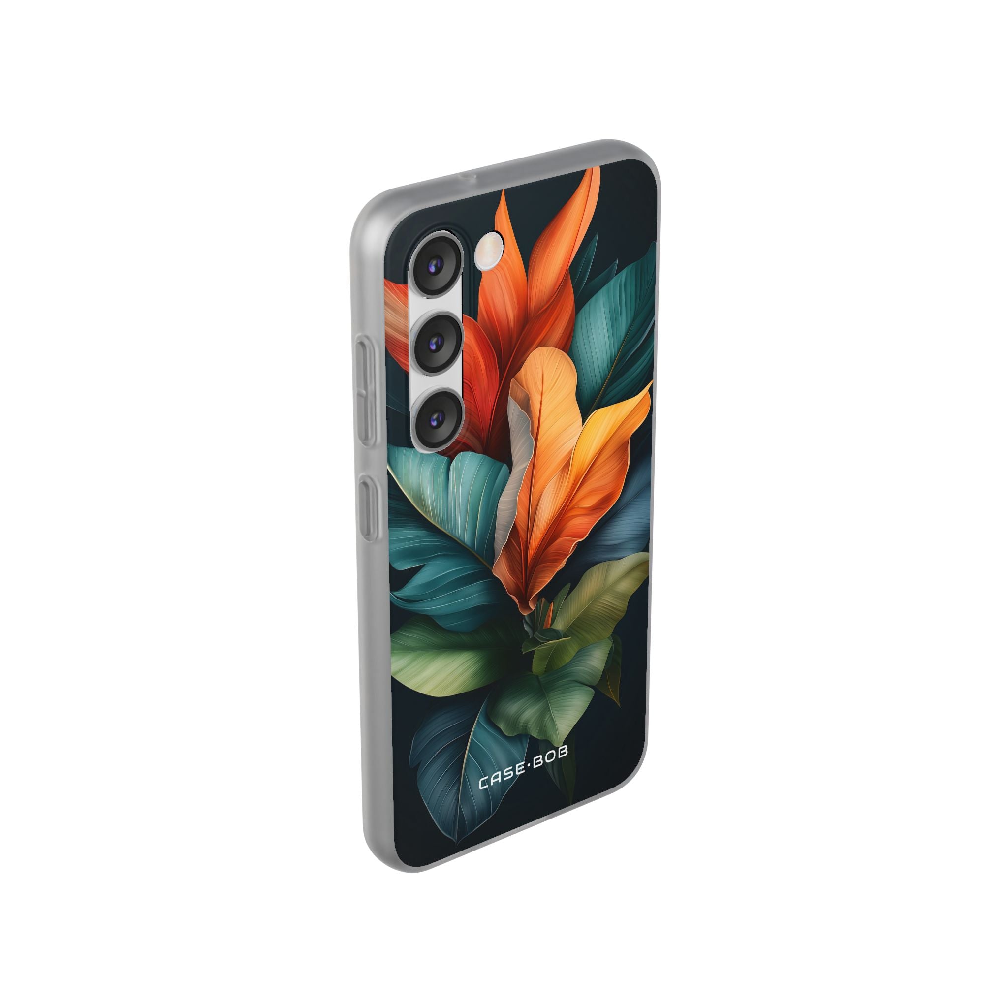 Tropical Leafburst Samsung S23 Case - Soft