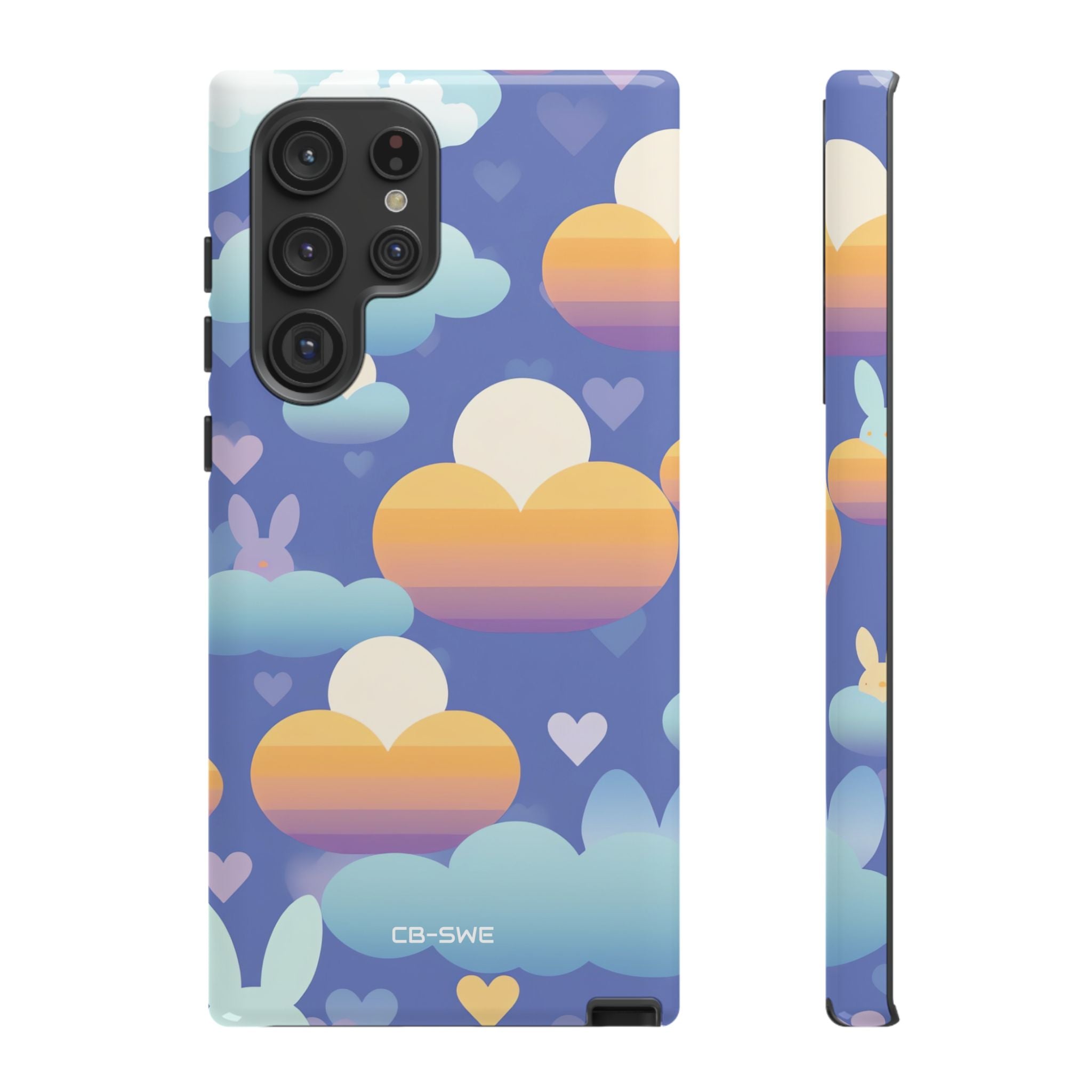 Bunnies Dance Among Clouds - Samsung Case