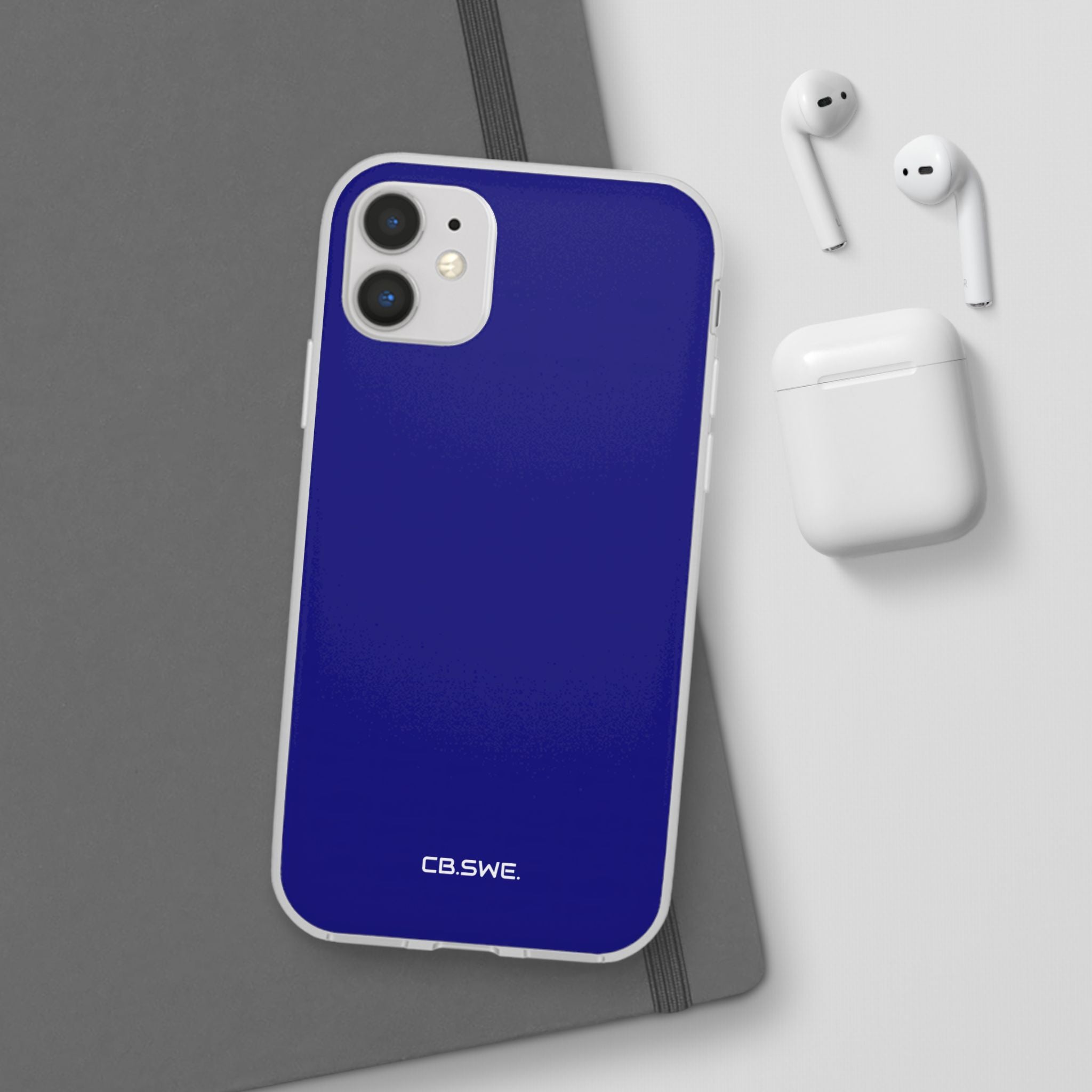 Marineblaue iPhone-Hülle – Flexi
