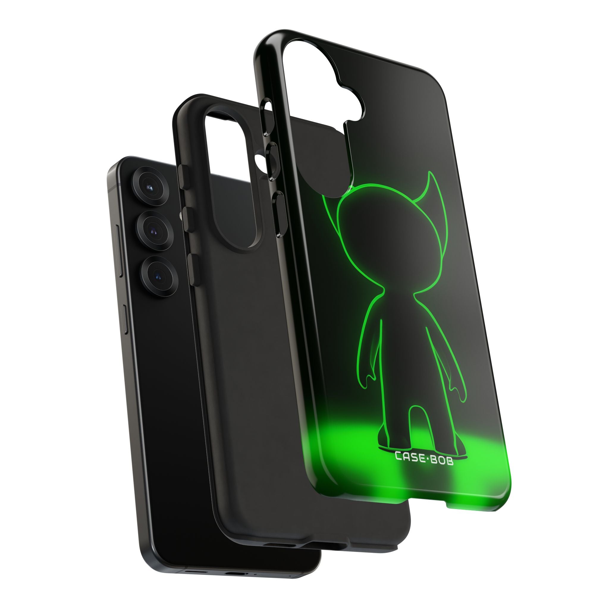 Neon Horned Glow Samsung S25 Case - Tough