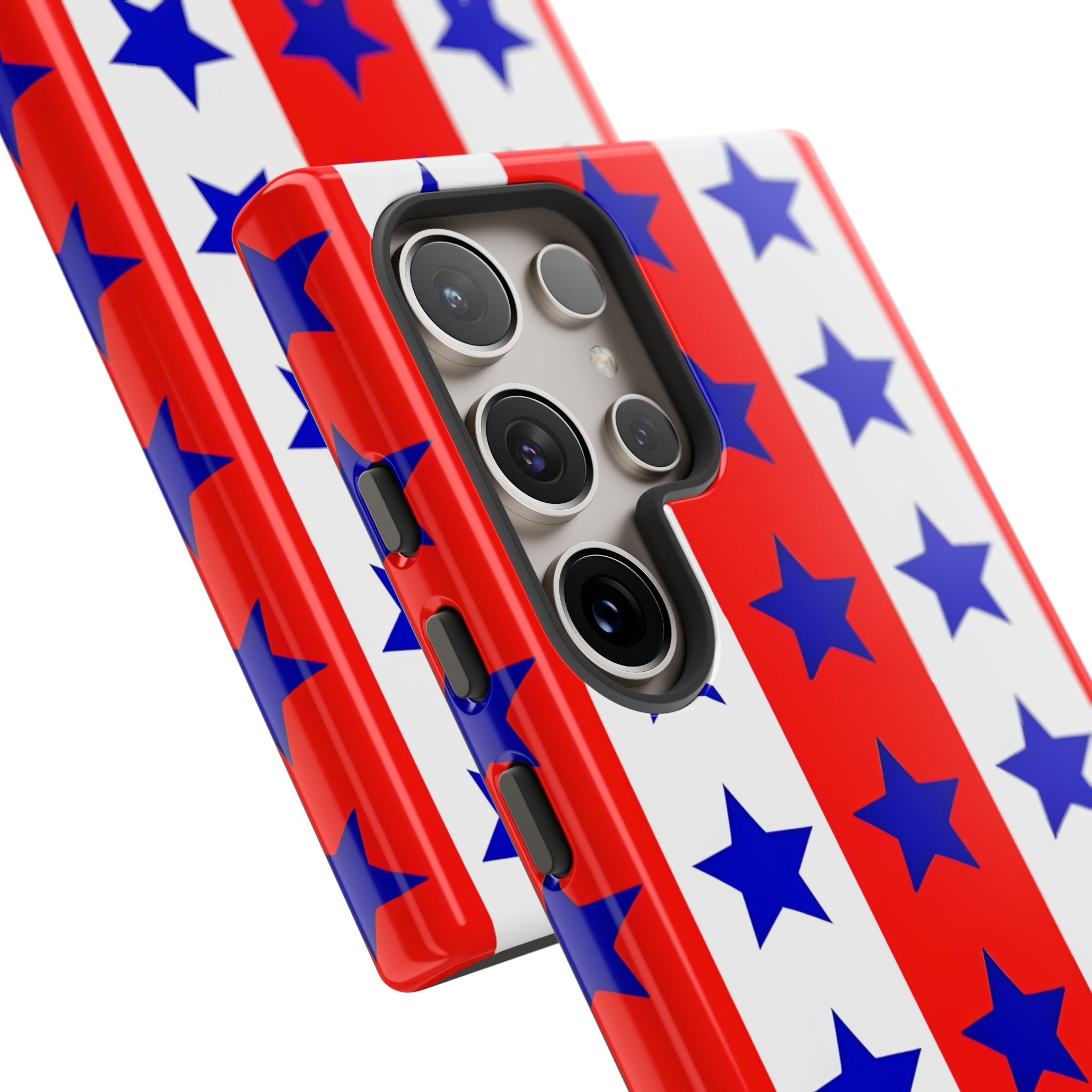 Patriotic American Flag Inspired Seamless Samsung S24 - Tough