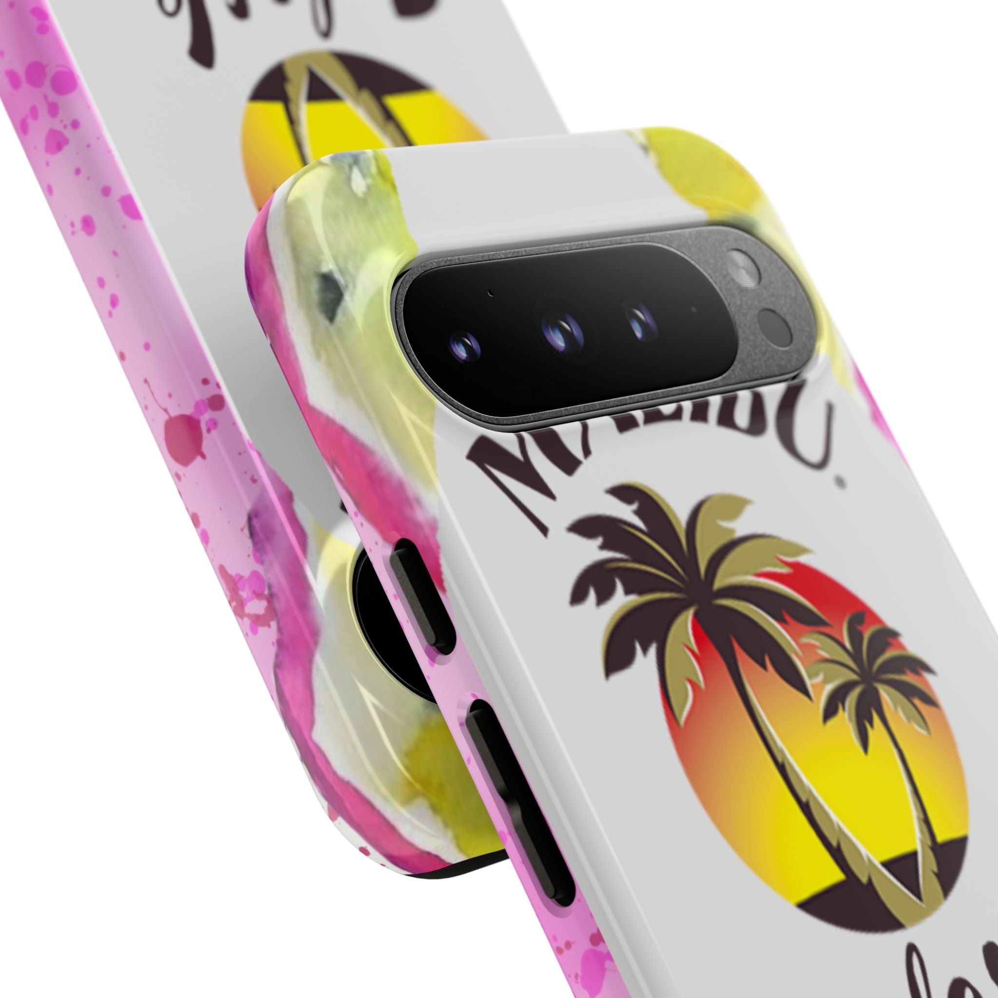 Tropical Sunset Splash - Google Pixel Case