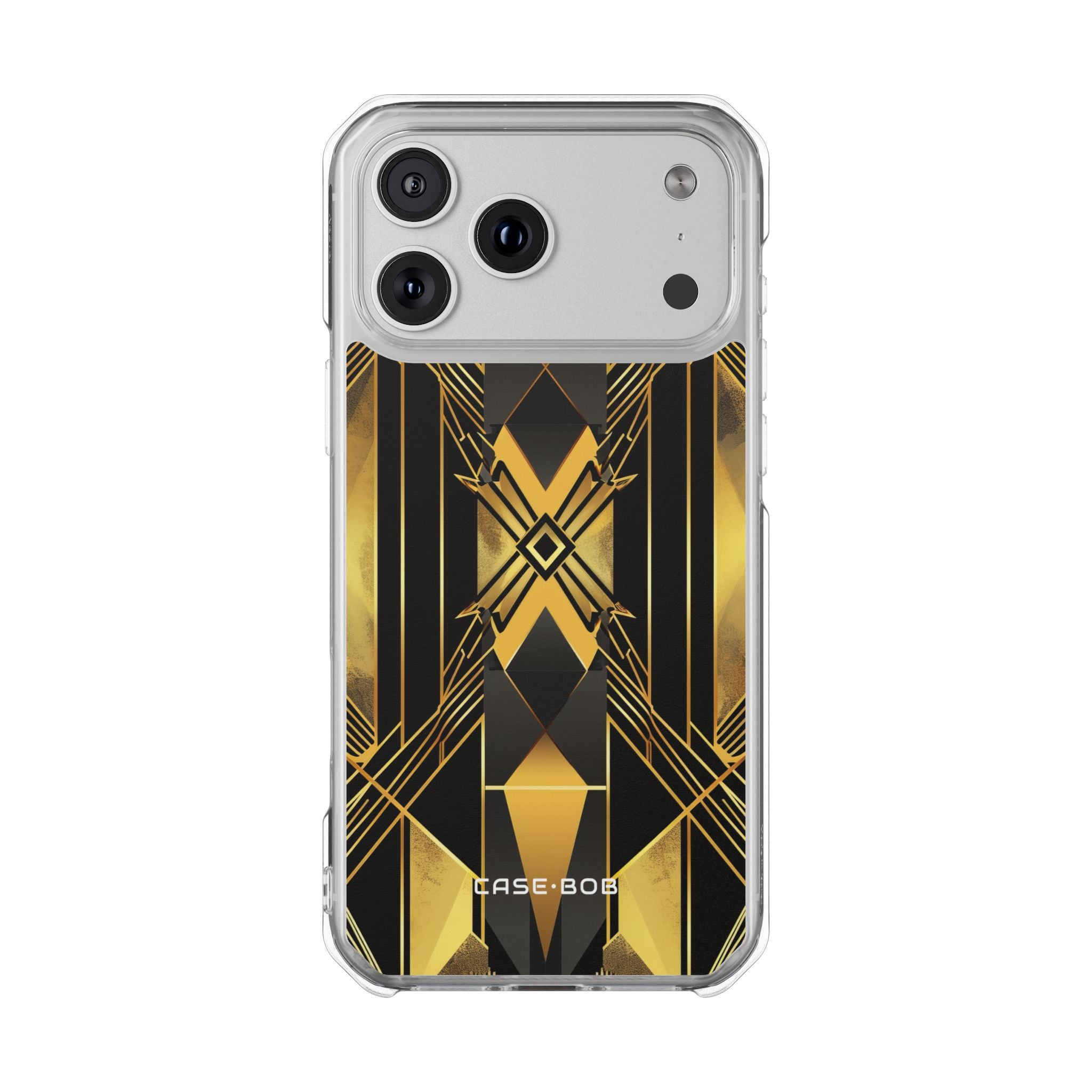 Kultainen Crosscut iPhone 17 Pro Max - Impact suojakotelo