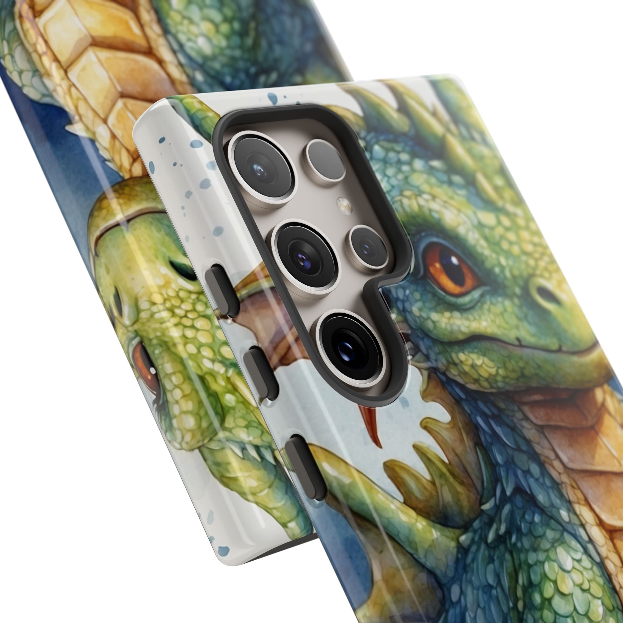 Green Dragon Smiles - Samsung Case