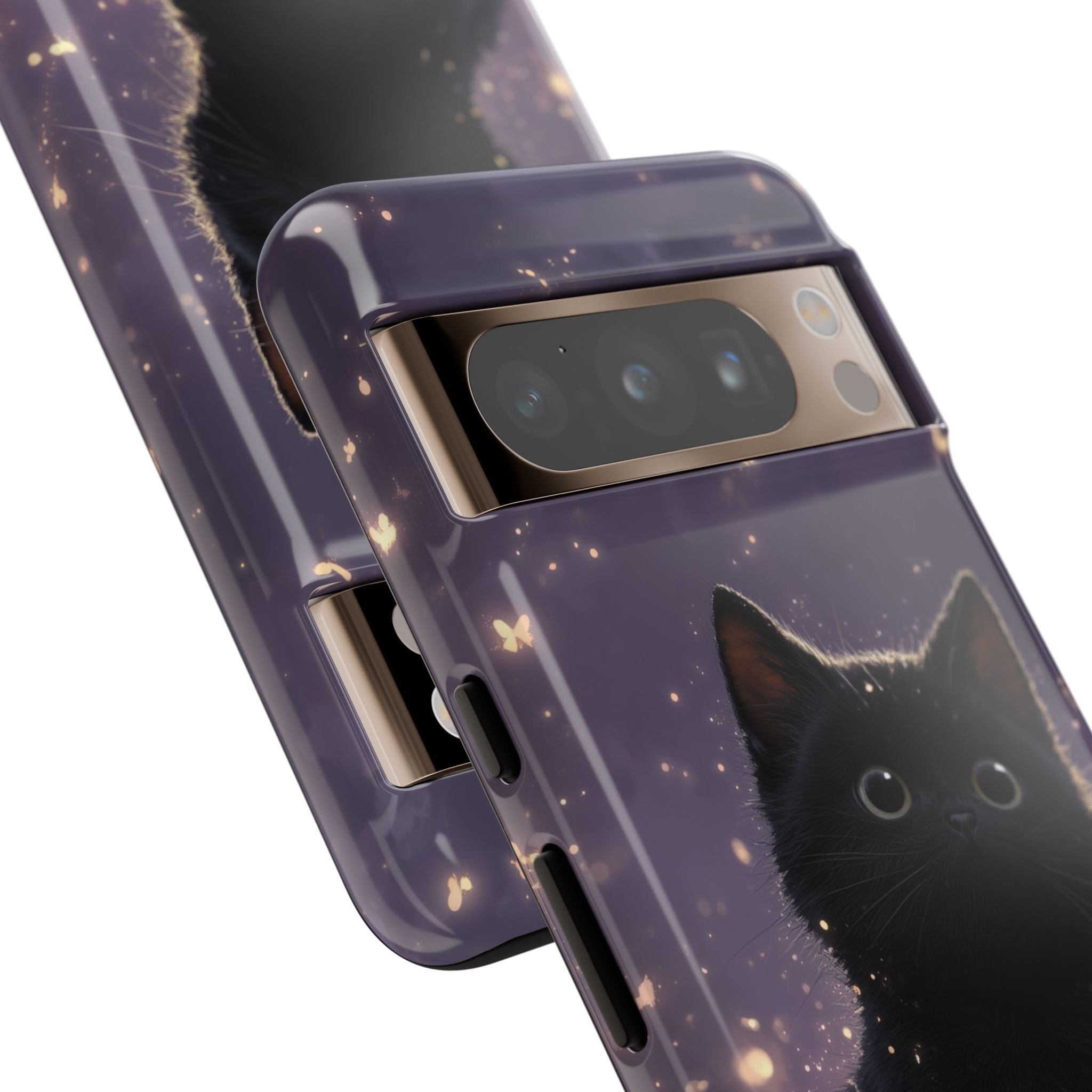 Whimsical Cat Soars - Google Pixel Case