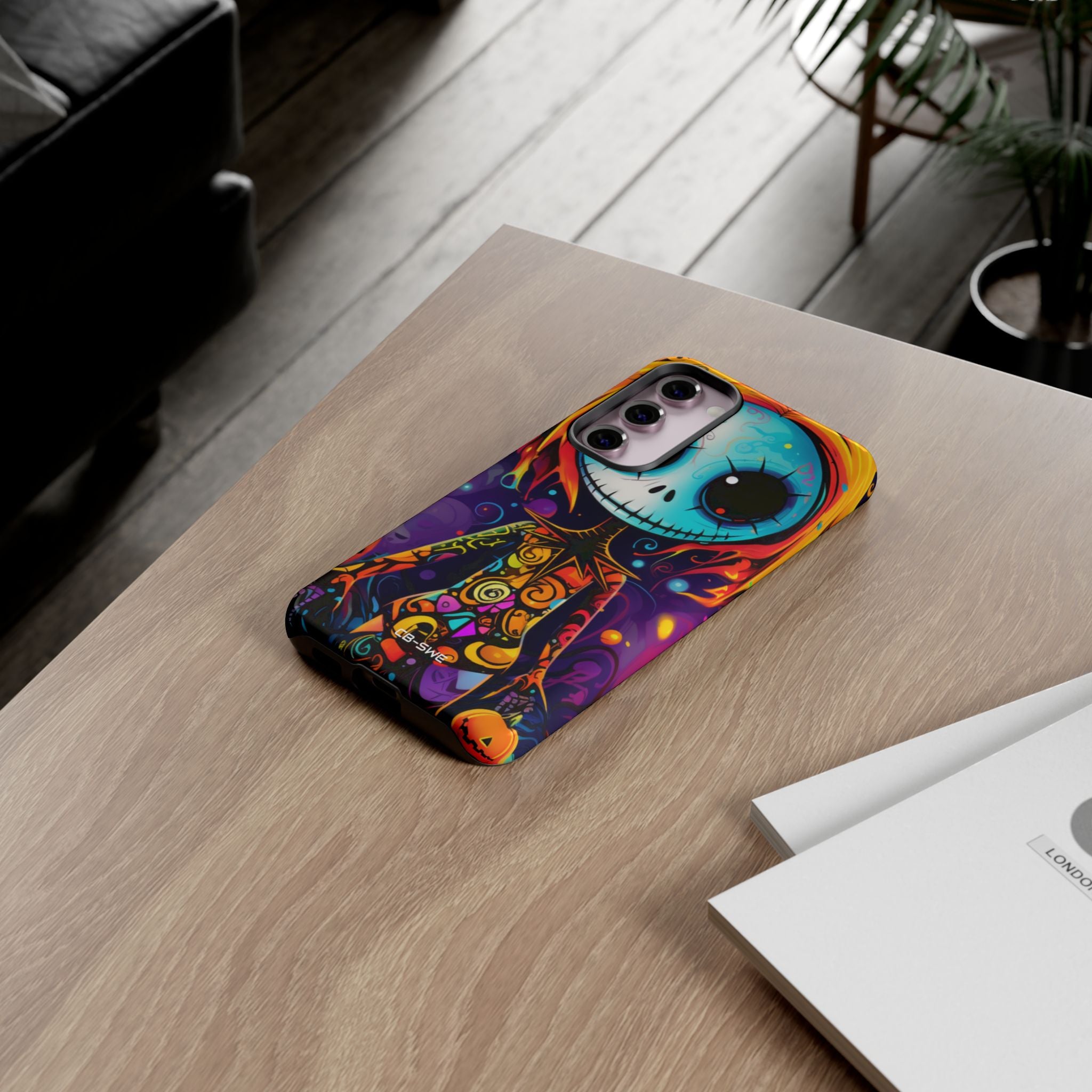 Skeletal Figure Laughs - Samsung Case