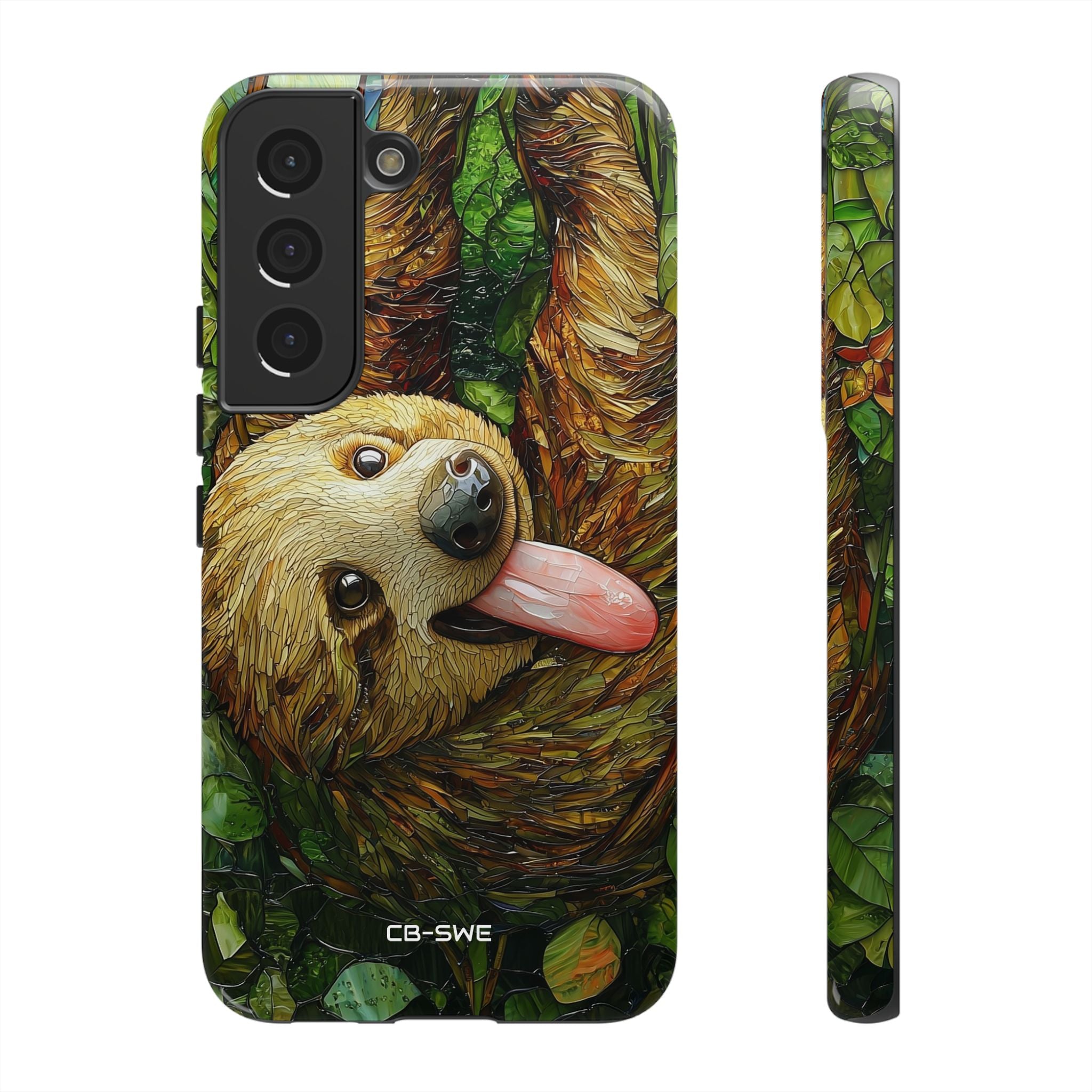 Sloth Hangs Playfully - Samsung Case