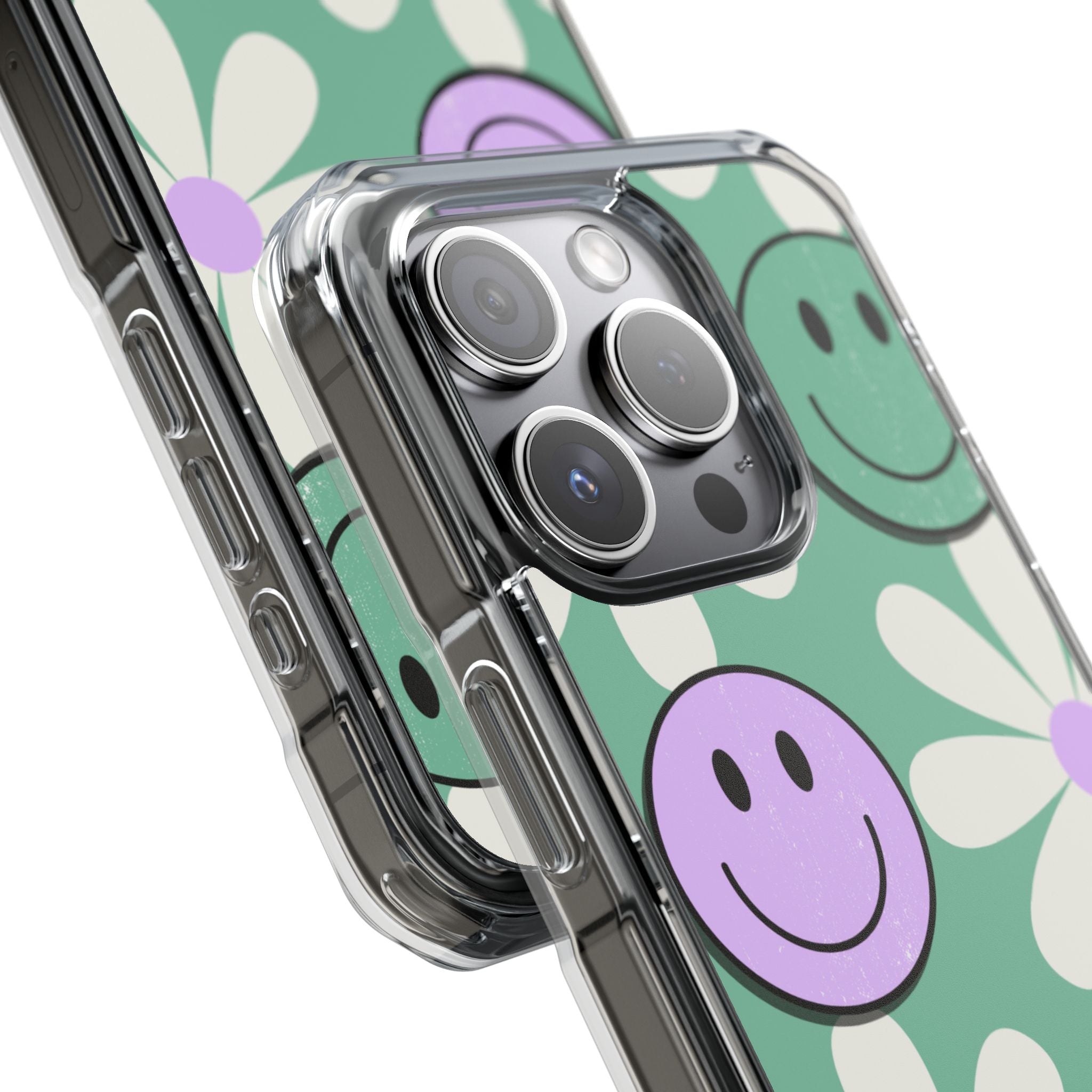 Playful Retro Blooms iPhone Case - Impact