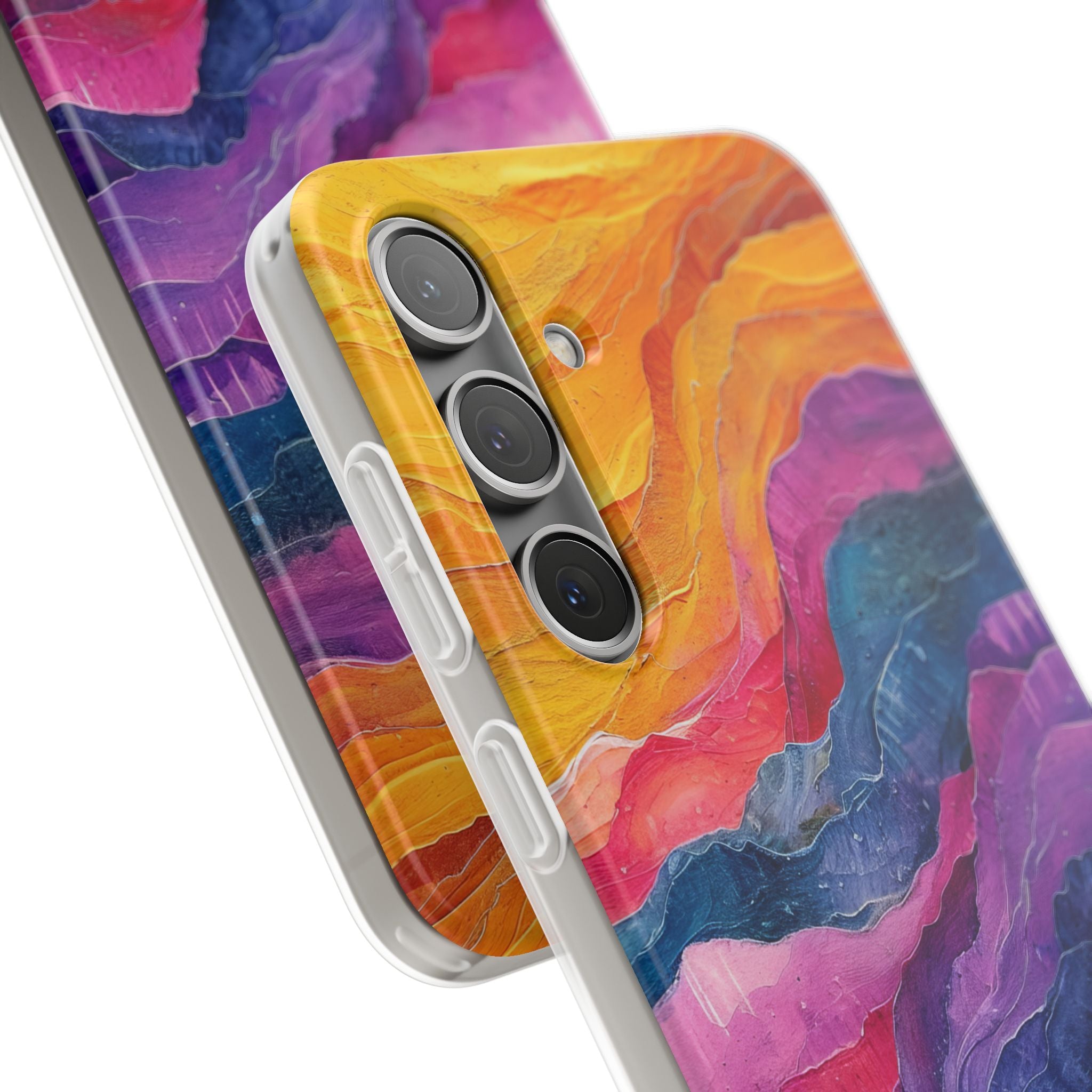 Vibrant Flow Samsung S24 Plus Case - Soft