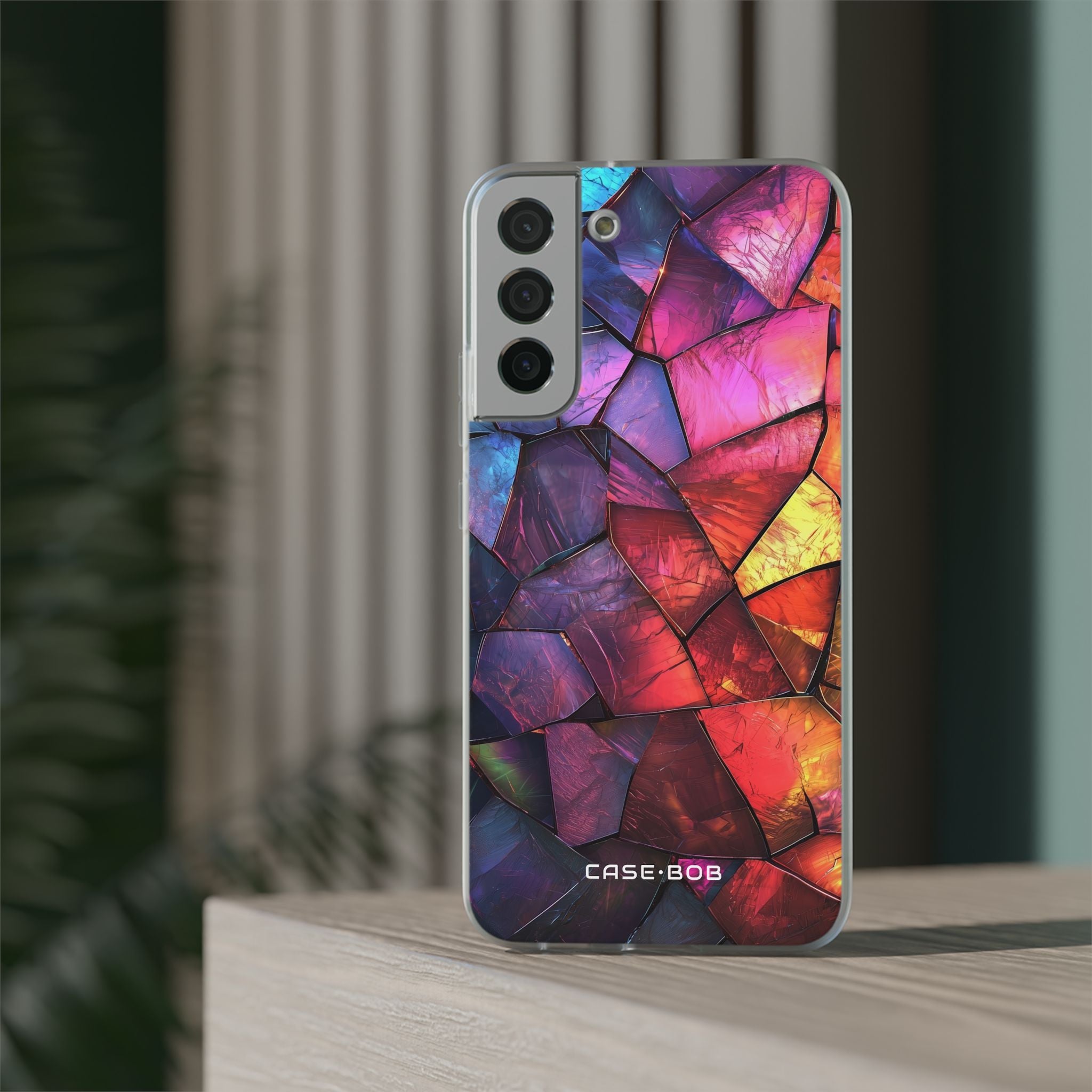 Cracked Prism Samsung S22 Plus Case - Soft