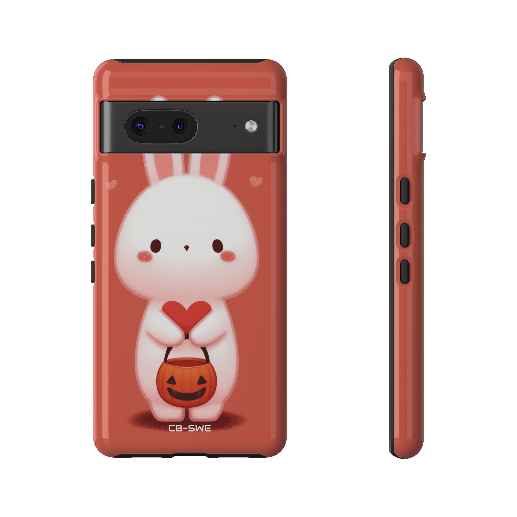 Bunny Holds Heart - Google Pixel Case