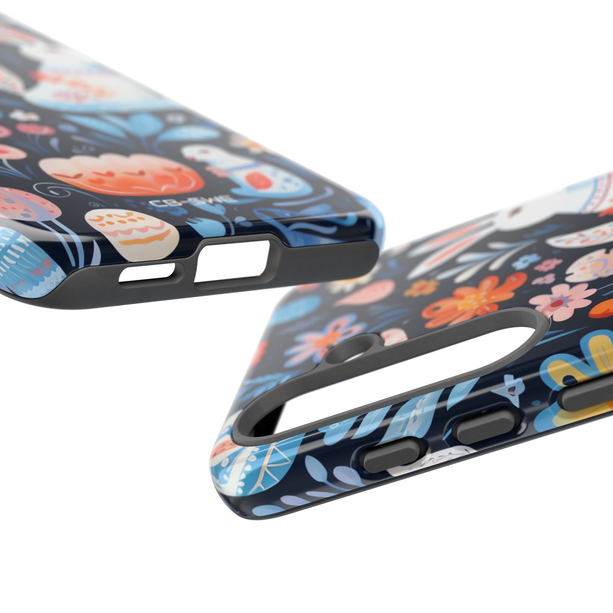 Bunnies Play Among Flowers - Samsung Case
