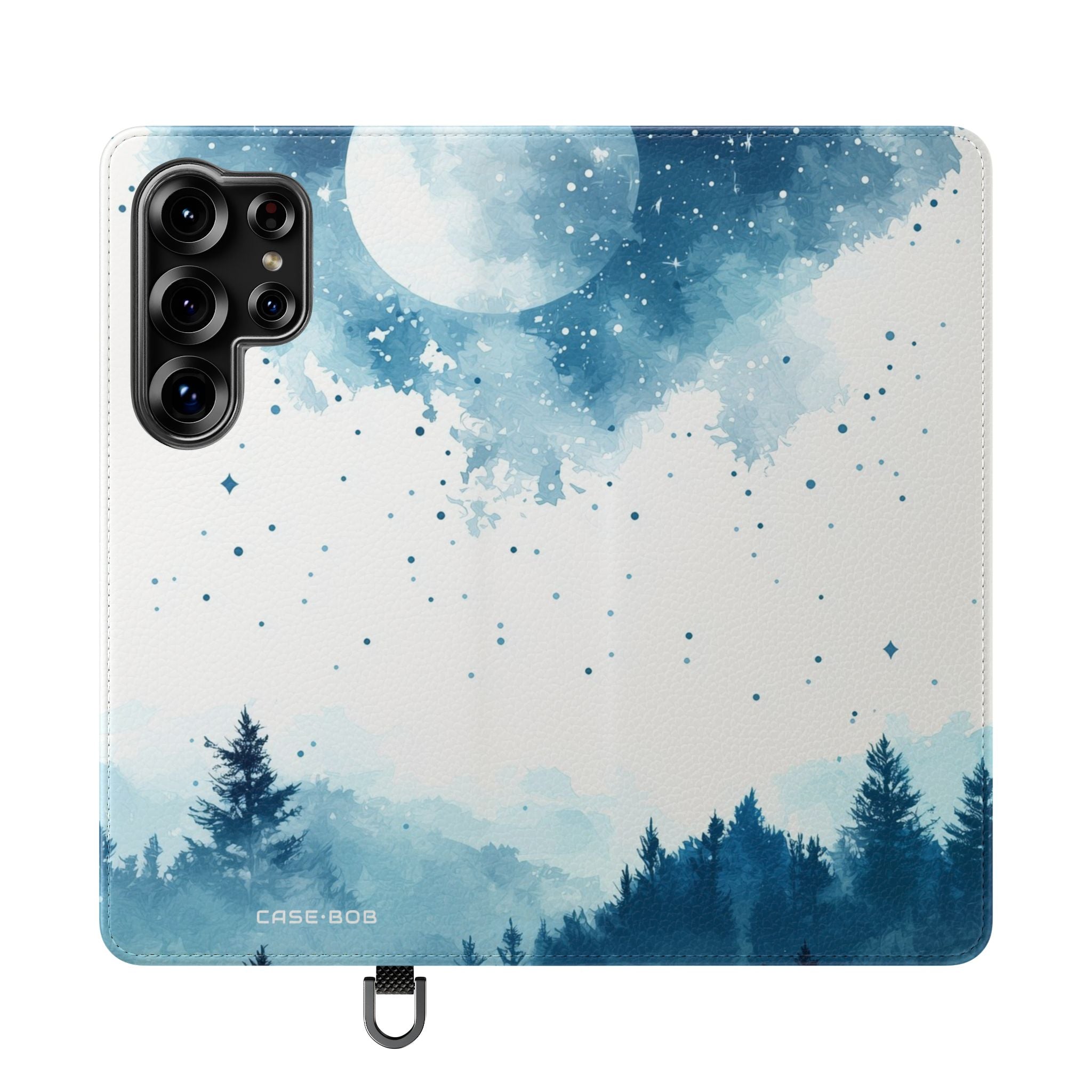 Moonlit Pines - Samsung S25 Ultra Case - Lompakkokotelo