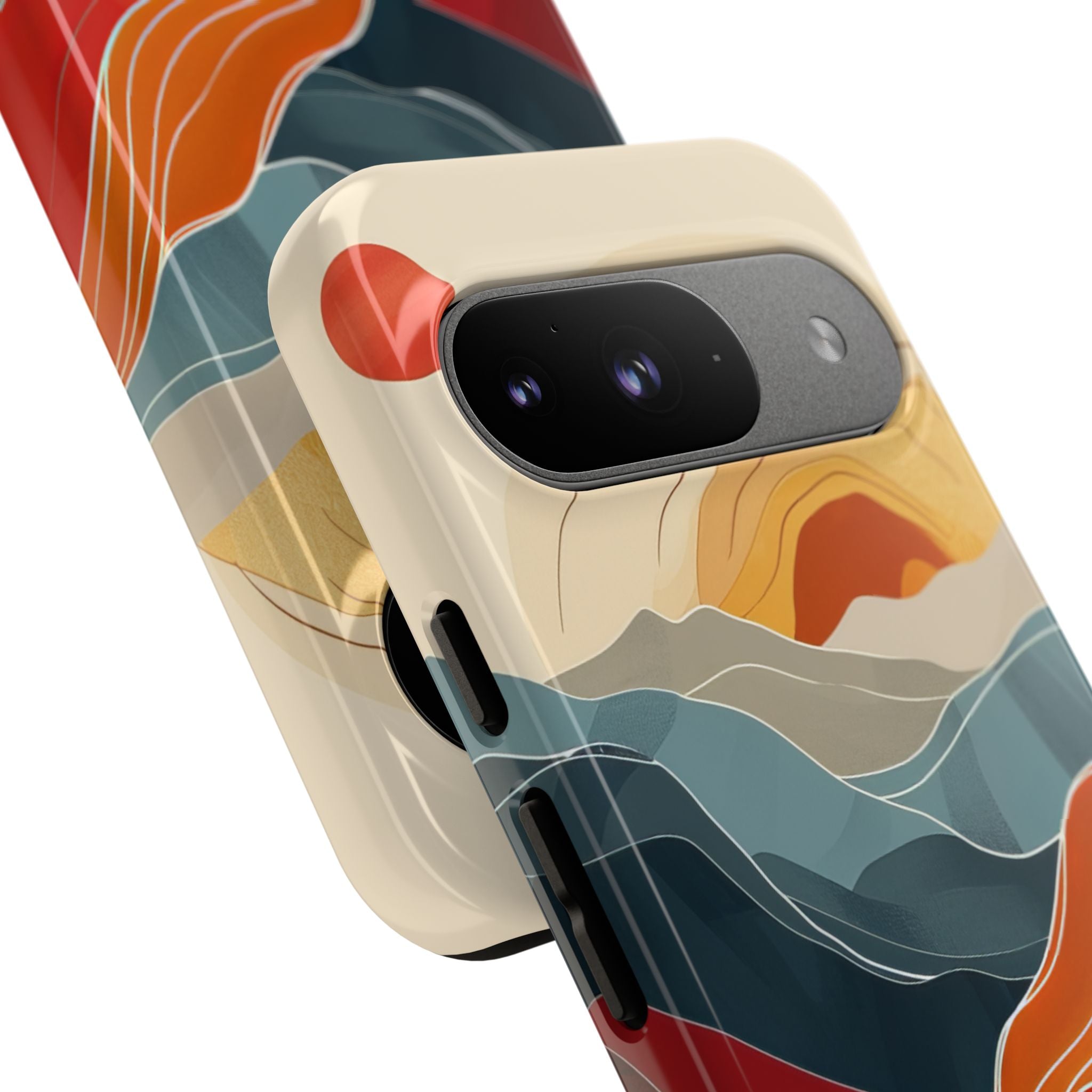 Sunlit Ridges Google Pixel 9 Case - Tough