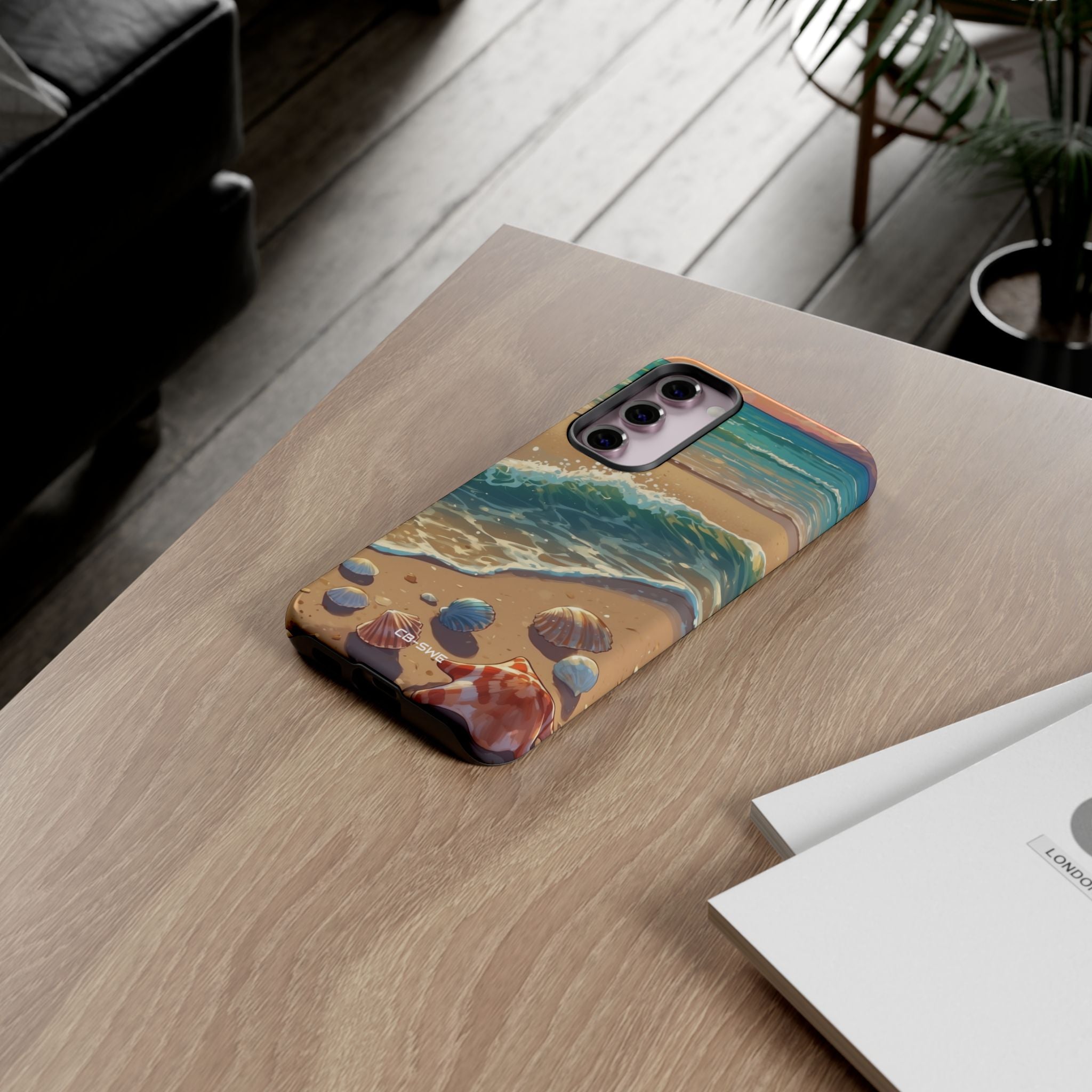 Seashells Kiss Shore - Samsung Case