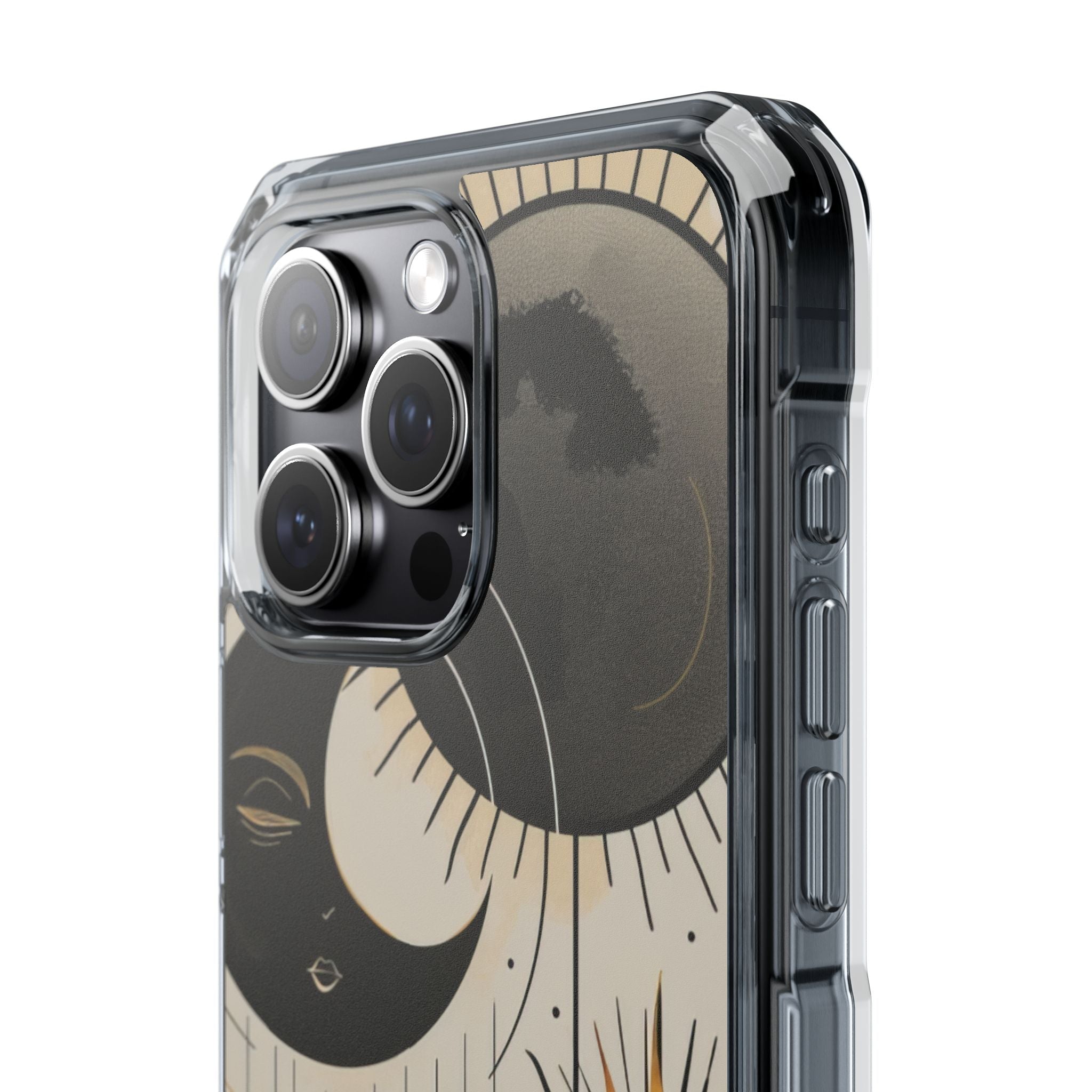 Moon Sun Harmony iPhone 15 - Impact Clear+