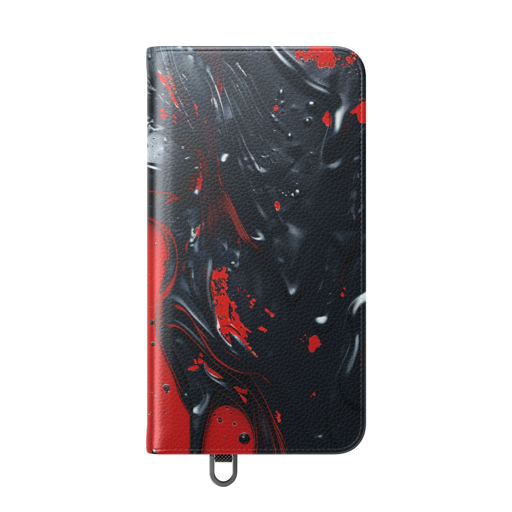Glossy Black Face - Samsung S24 Plus Case - Wallet