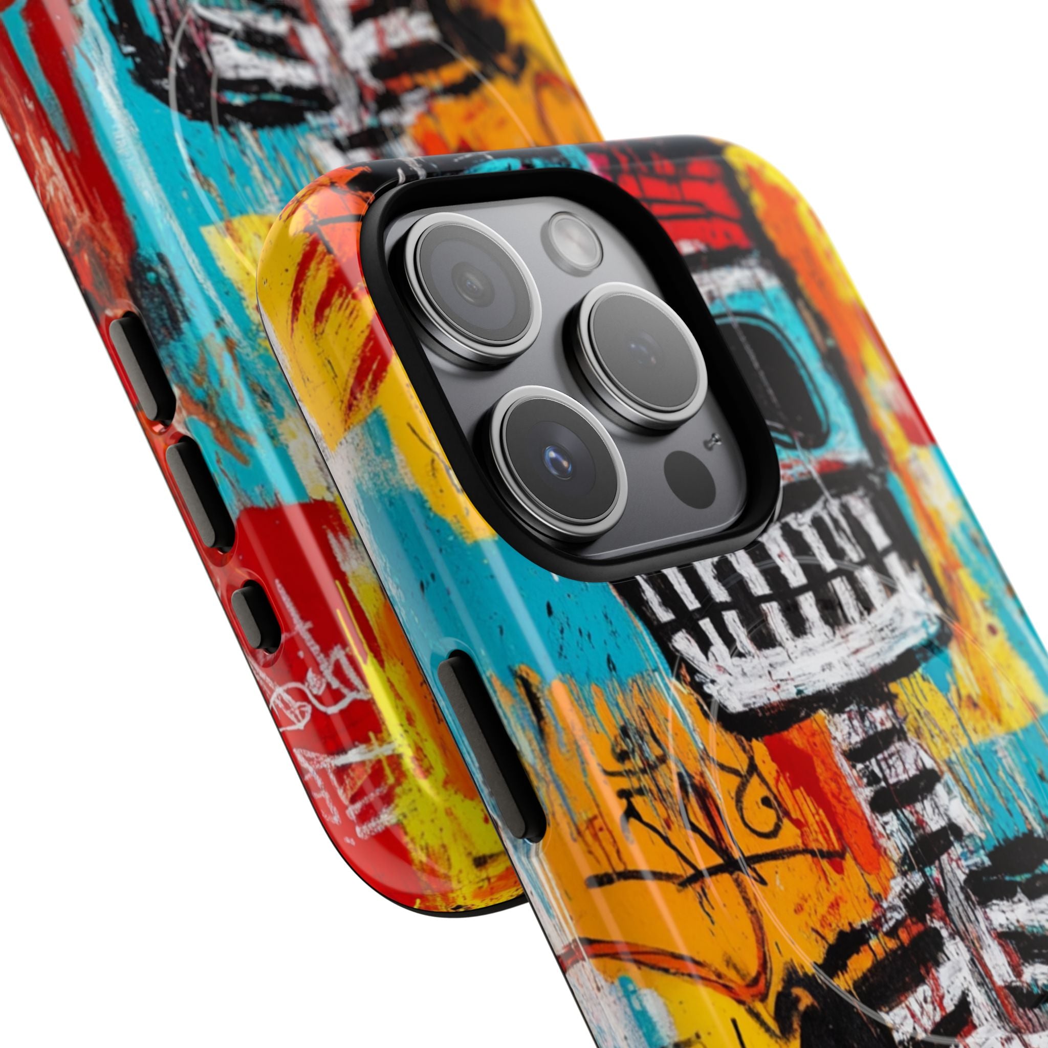 Skeleton Riot iPhone 15 Pro Case - Tough+
