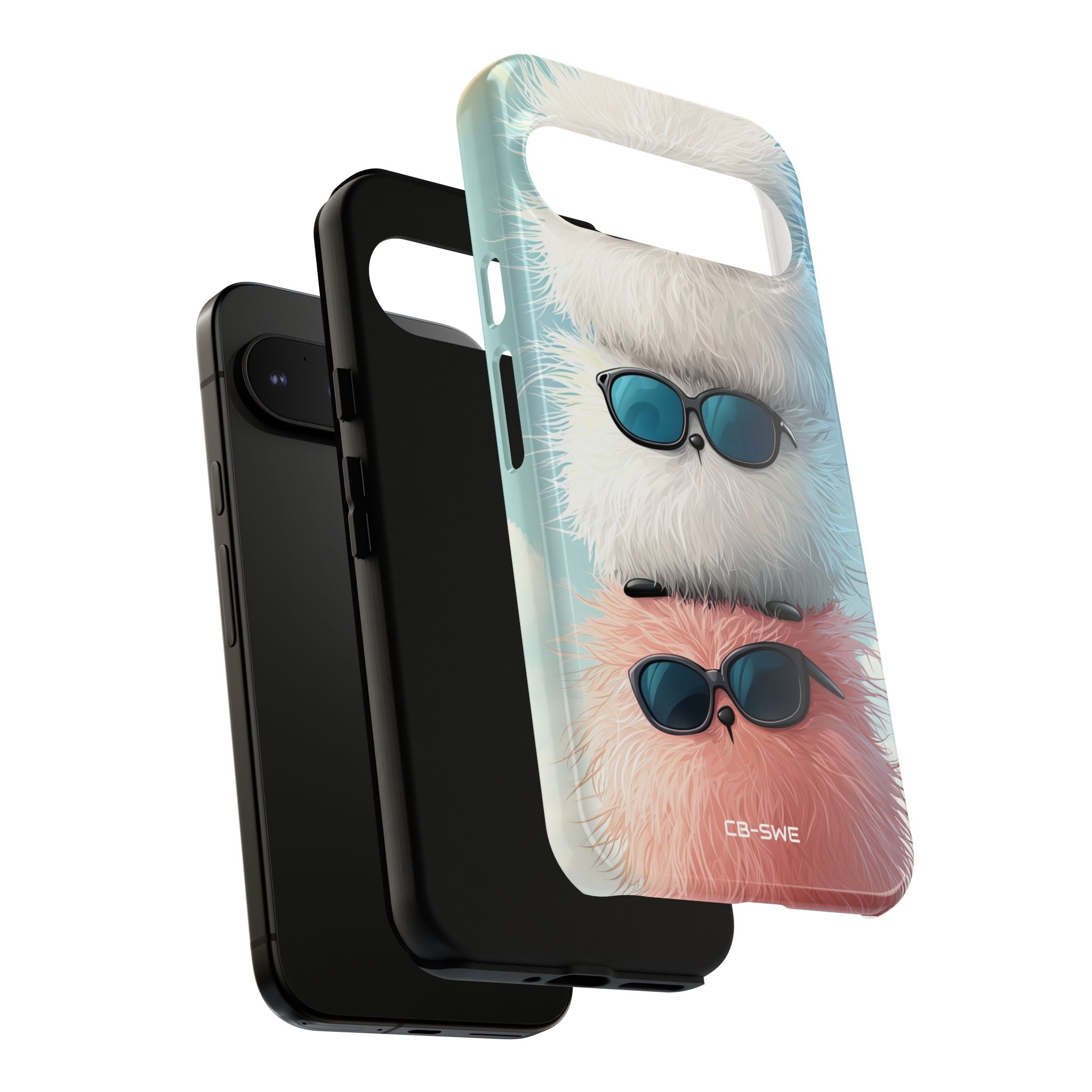 Fluffy Creatures Stack - Google Pixel Case