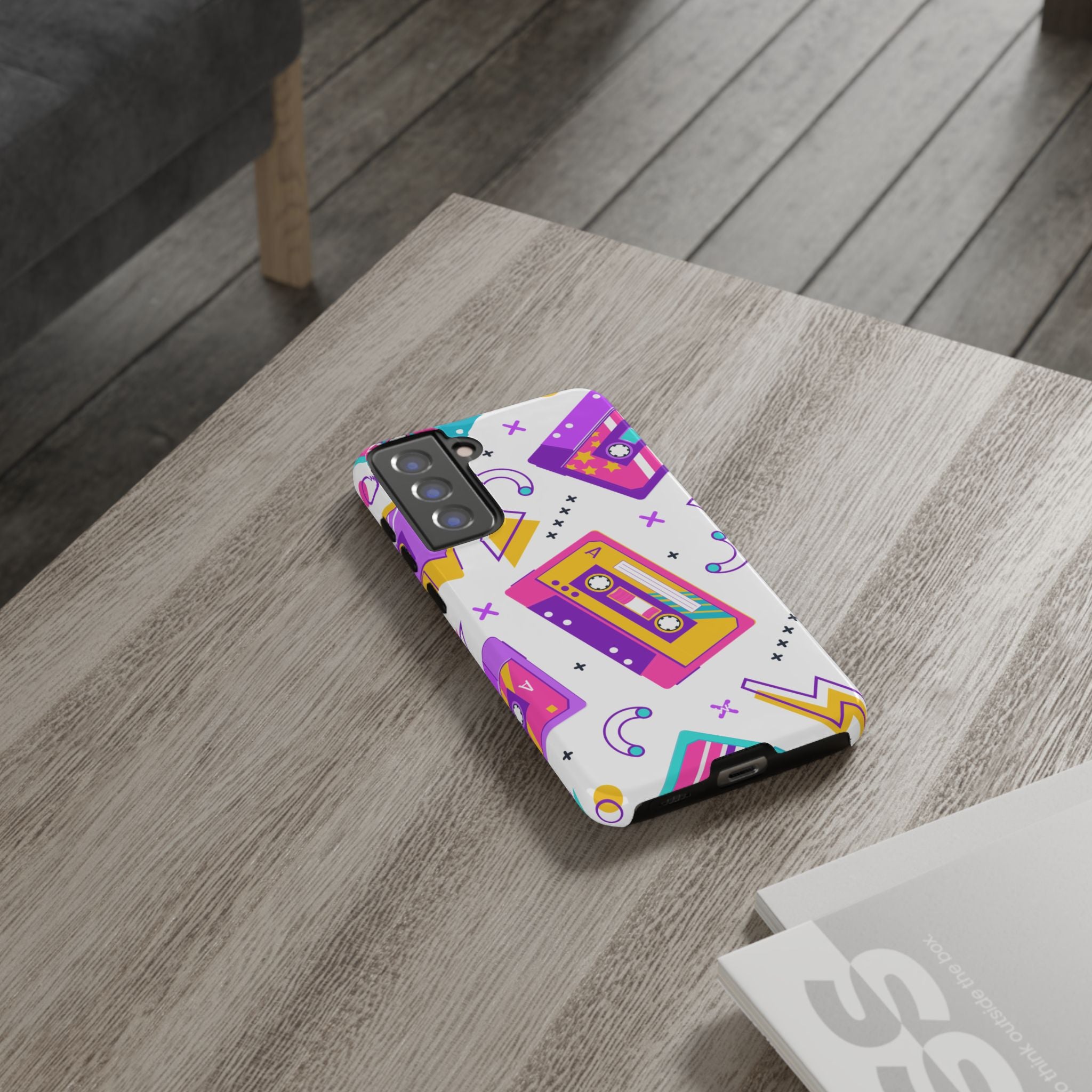 Retro Cassette Chaos - Samsung Case